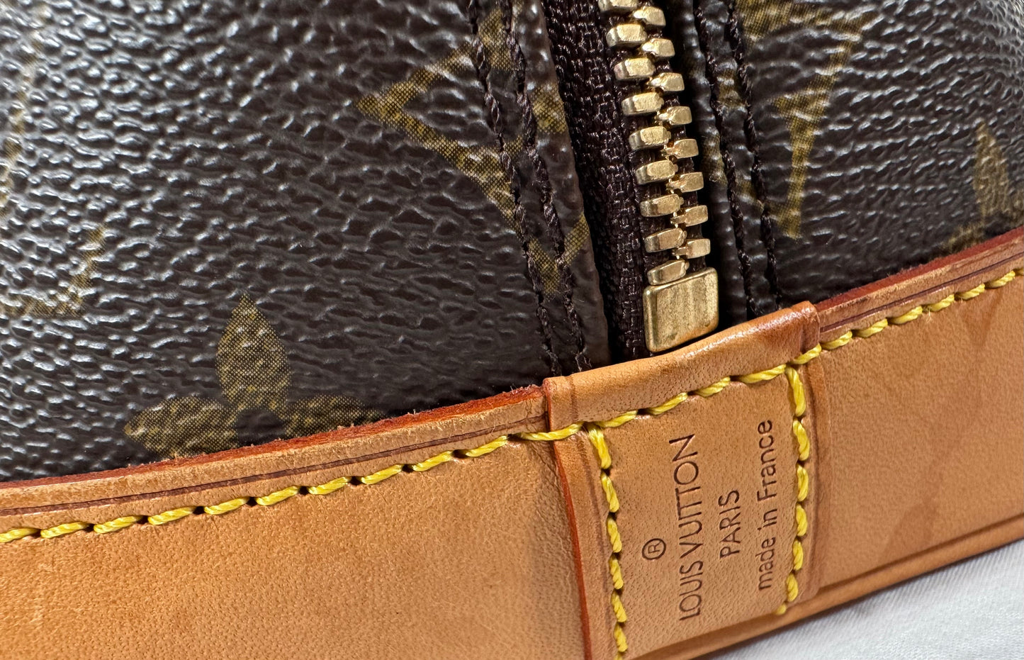 Louis Vuitton Alma Bag Brown Monogram Canvas