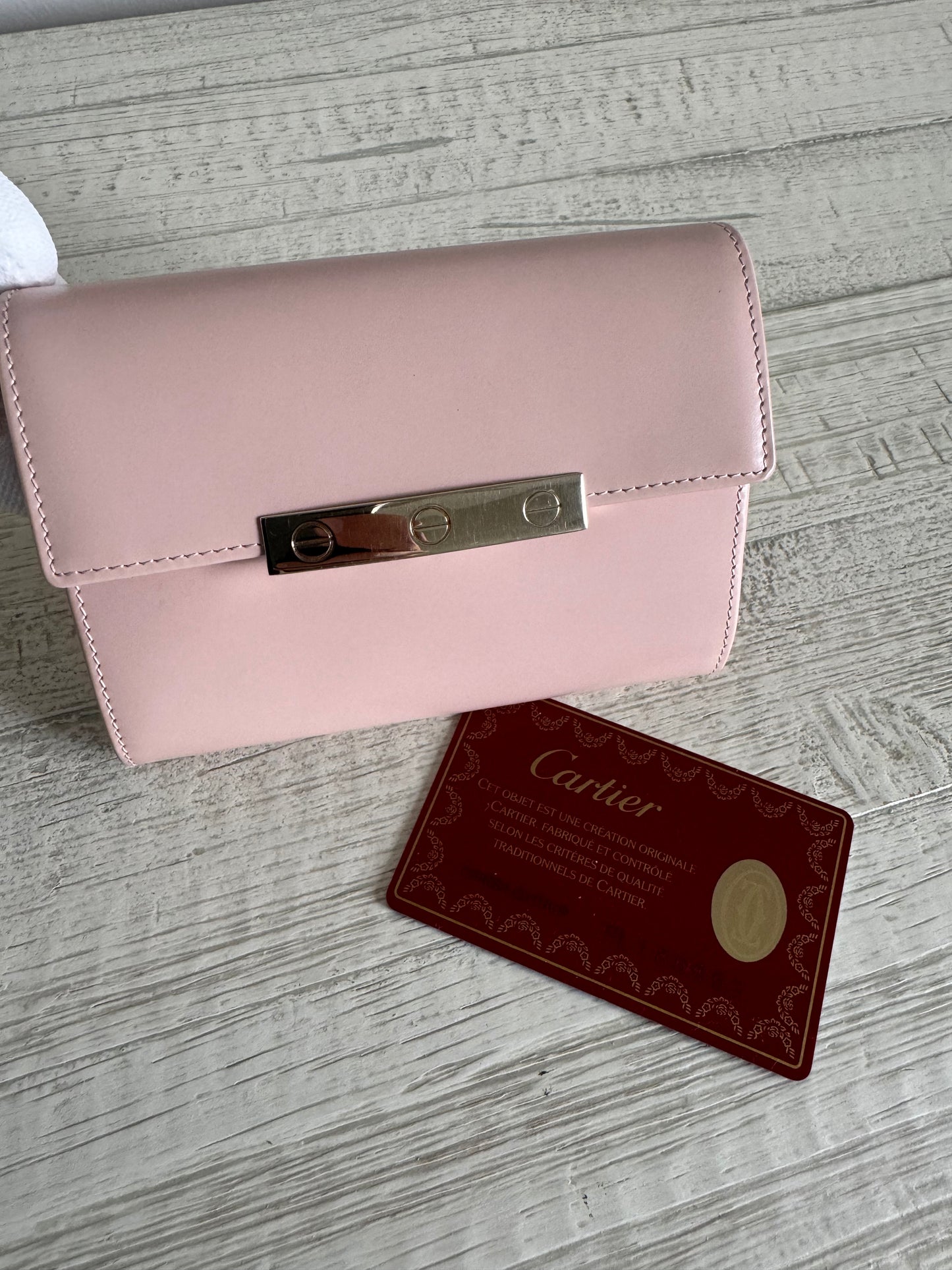 Cartier Pink Love Wallet