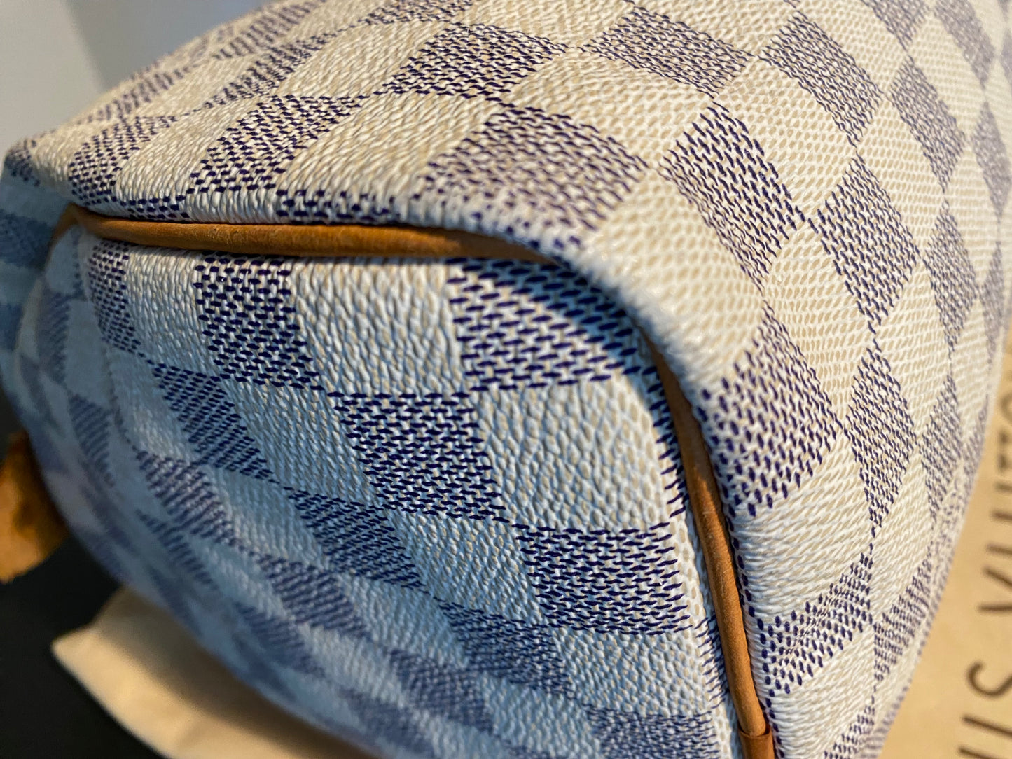 Louis Vuitton Speedy 25 Azur Duffle Mini Handbag