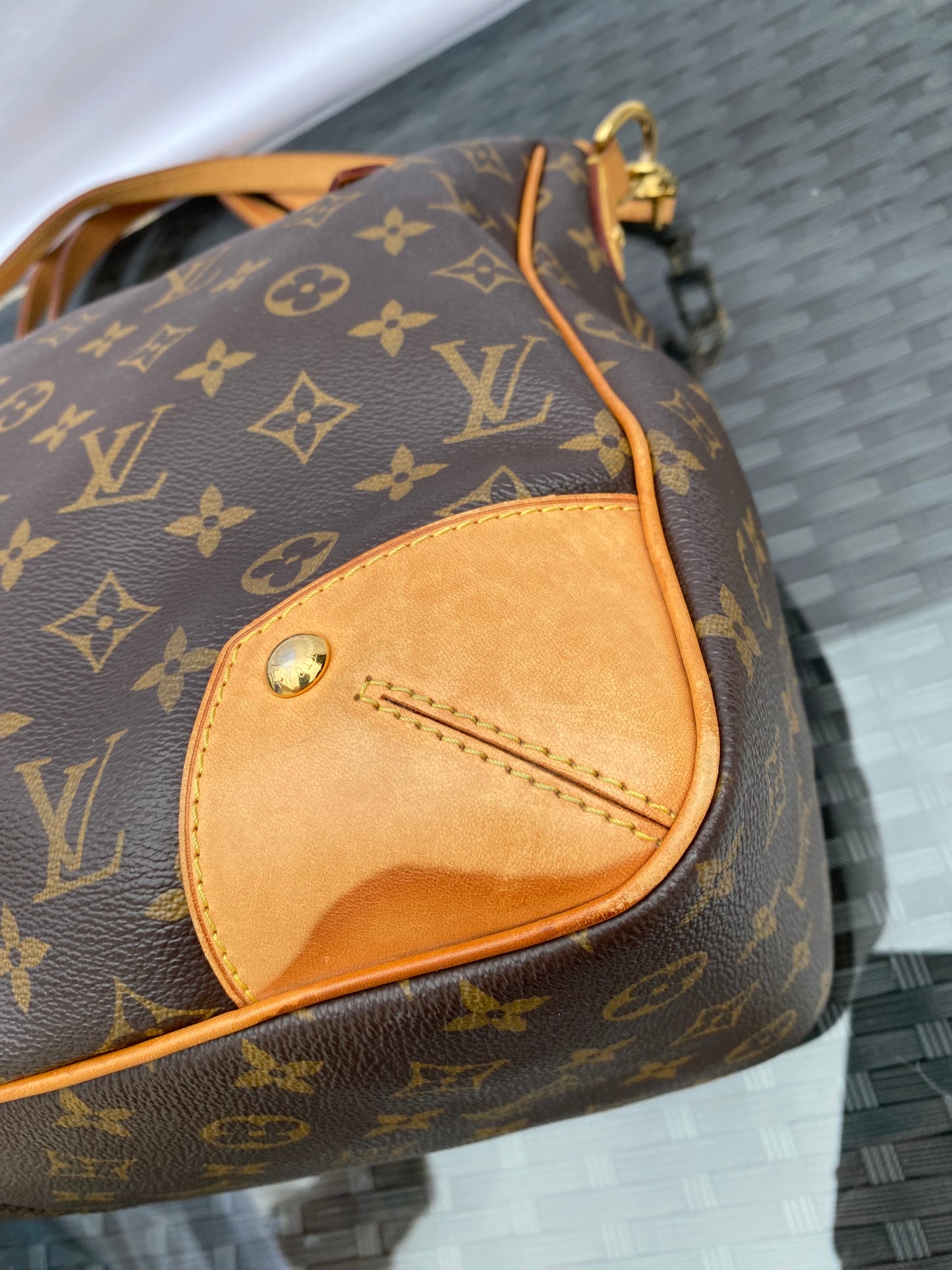 Louis Vuitton Estrela Shoulder Bag MM Brown Monogram Canvas