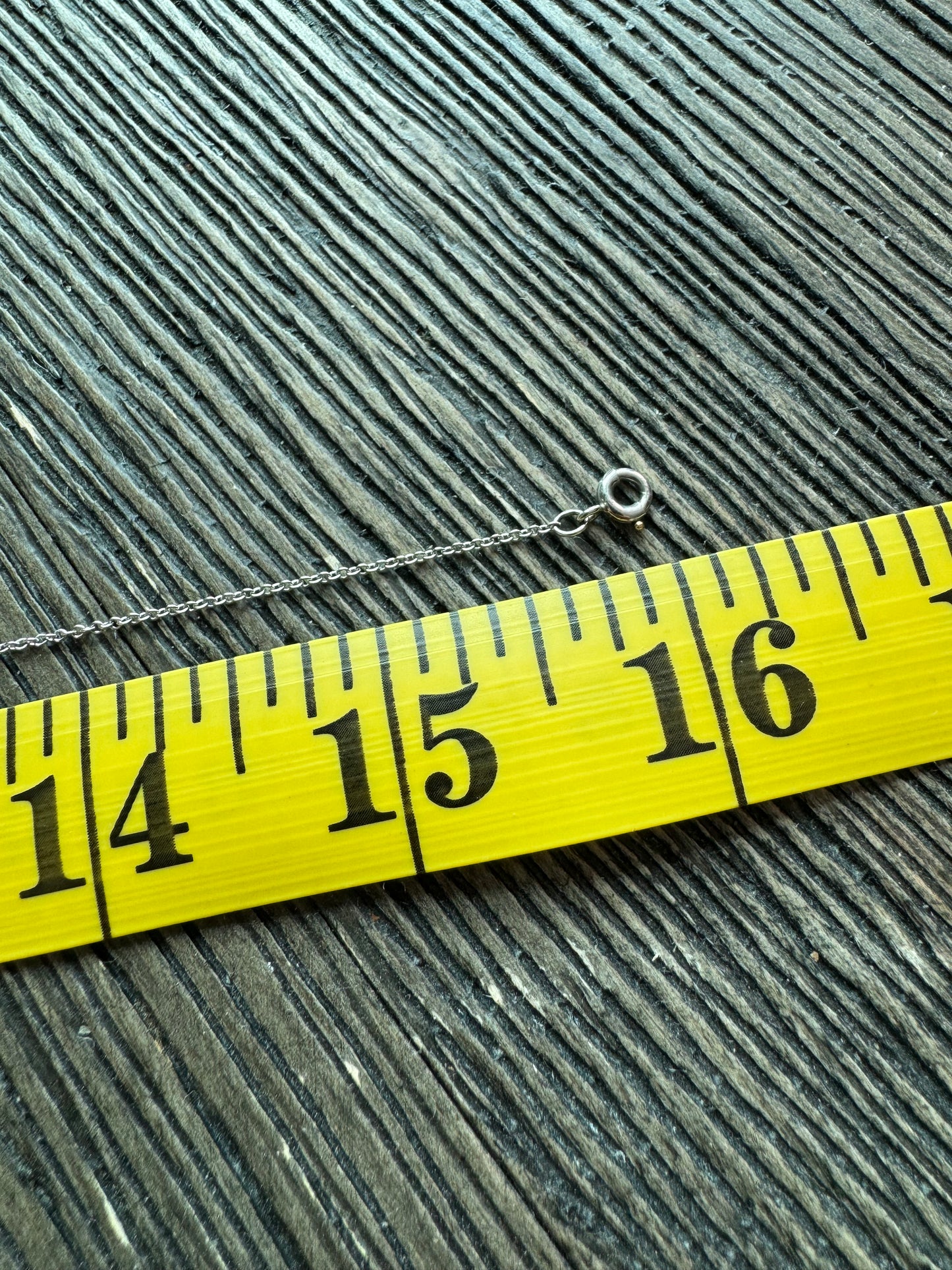 Tiffany & Co Platinum Solitaire Pendant Necklace 16" with Round Diamond