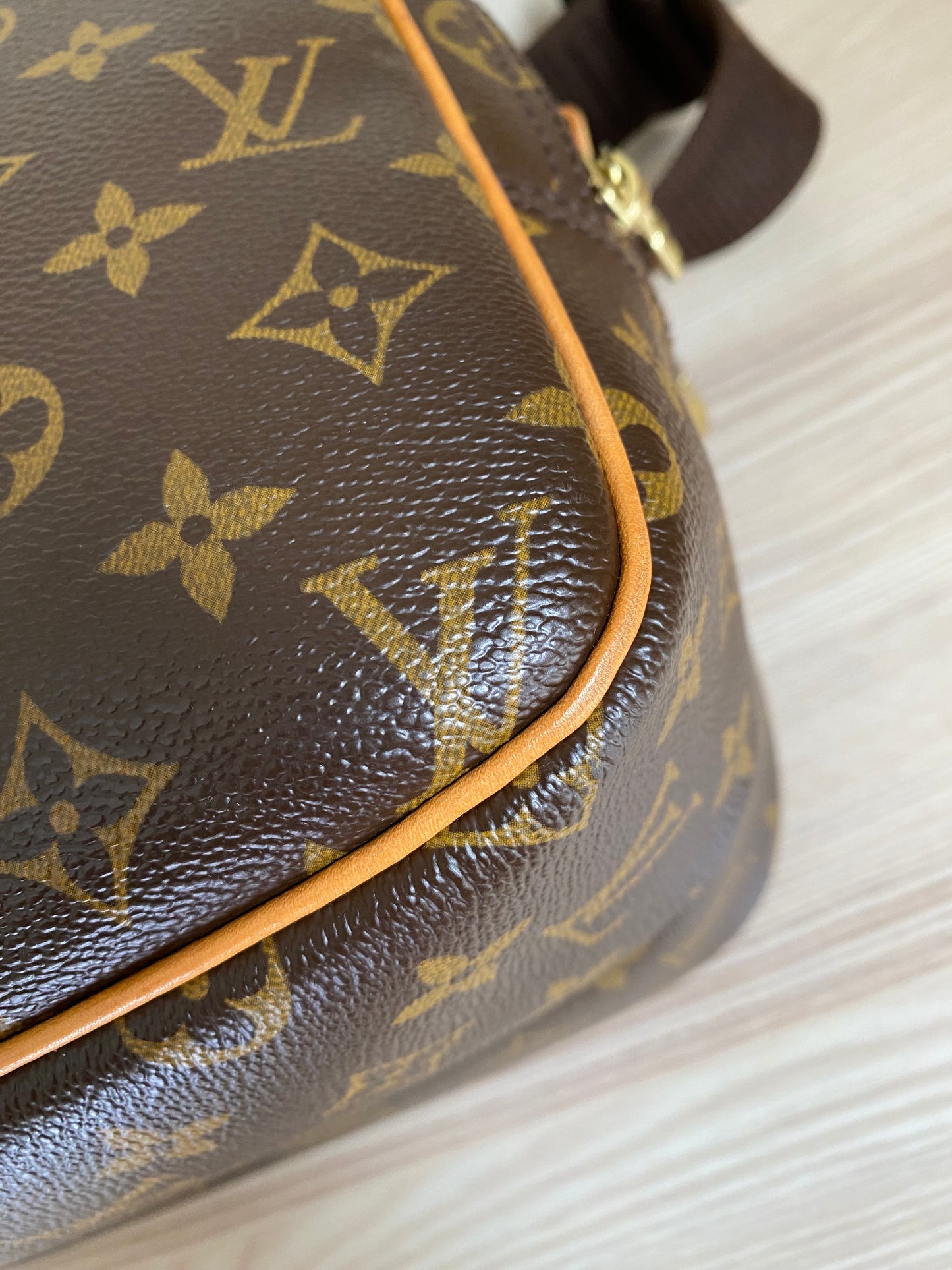 Louis Vuitton LV Crossbody bag Reporter PM Brown Monogram