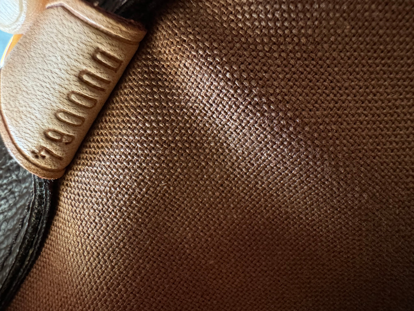 Louis Vuitton Cabas Piano Tote Brown Monogram Canvas