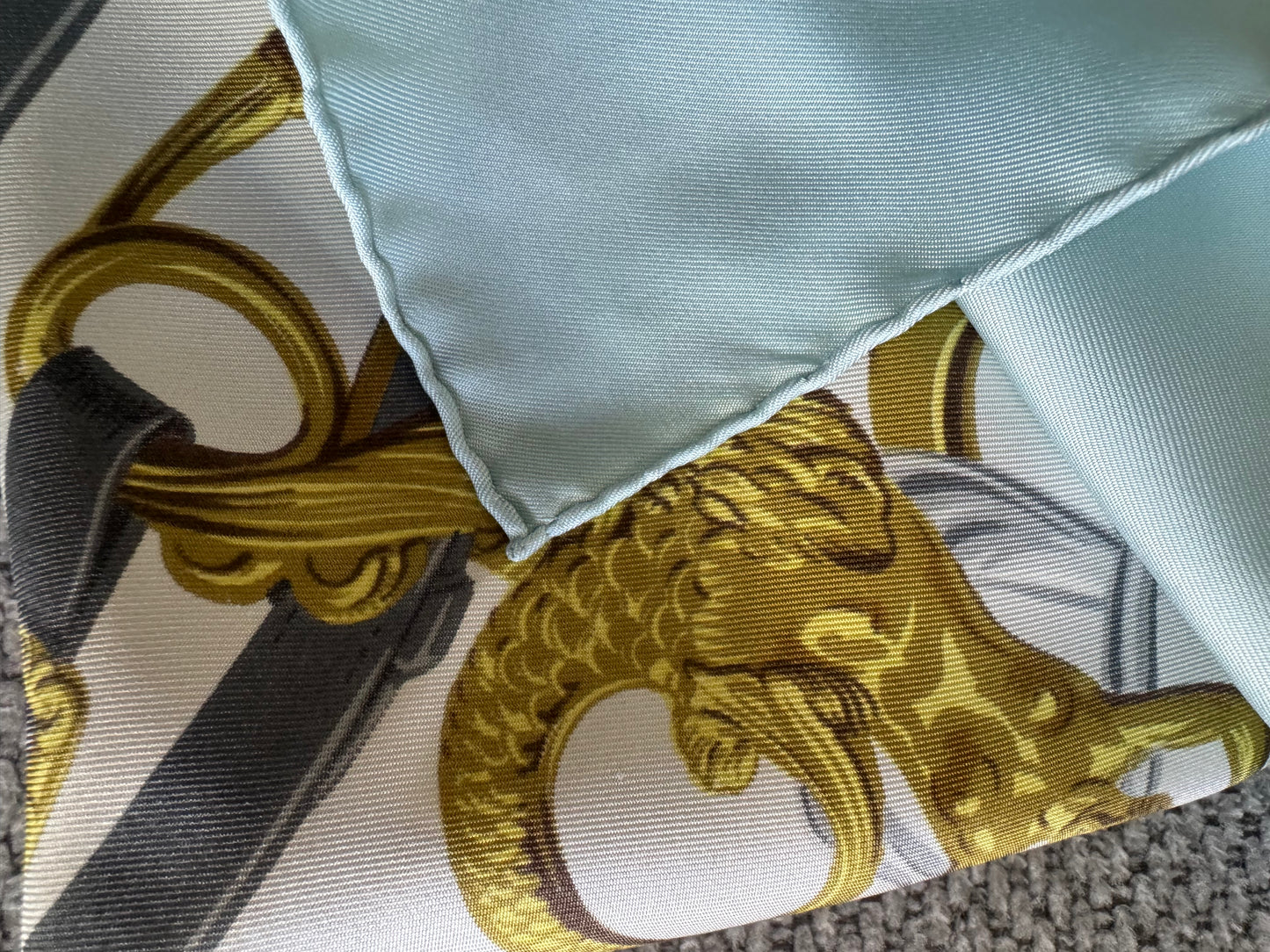 HERMES Brides De Gala Carre 90 Scarf 100% Silk