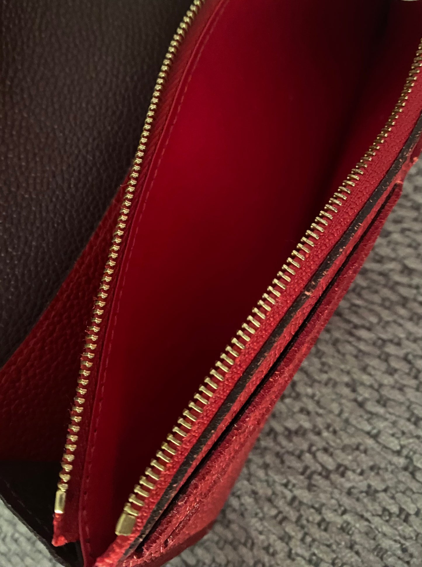 Louis Vuitton Monogram Empreinte Emily Long Bifold Wallet