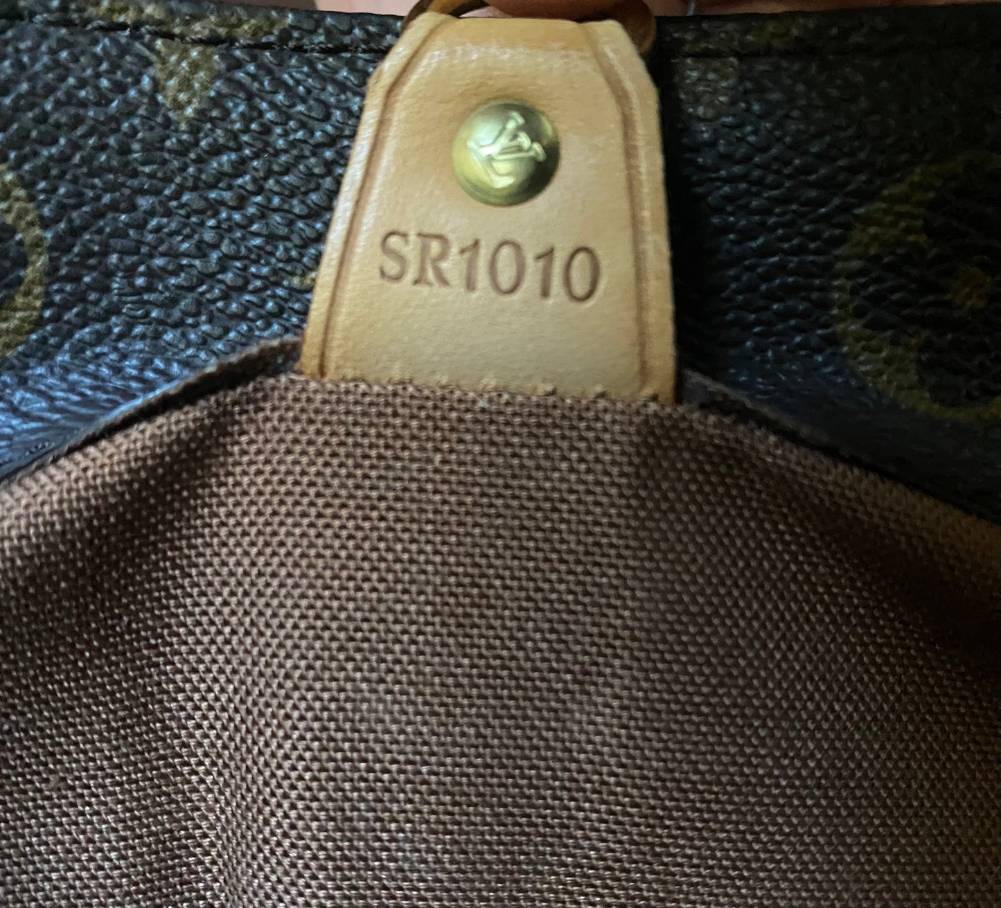 Louis Vuitton Vavin Shoulder Bag GM Brown Canvas