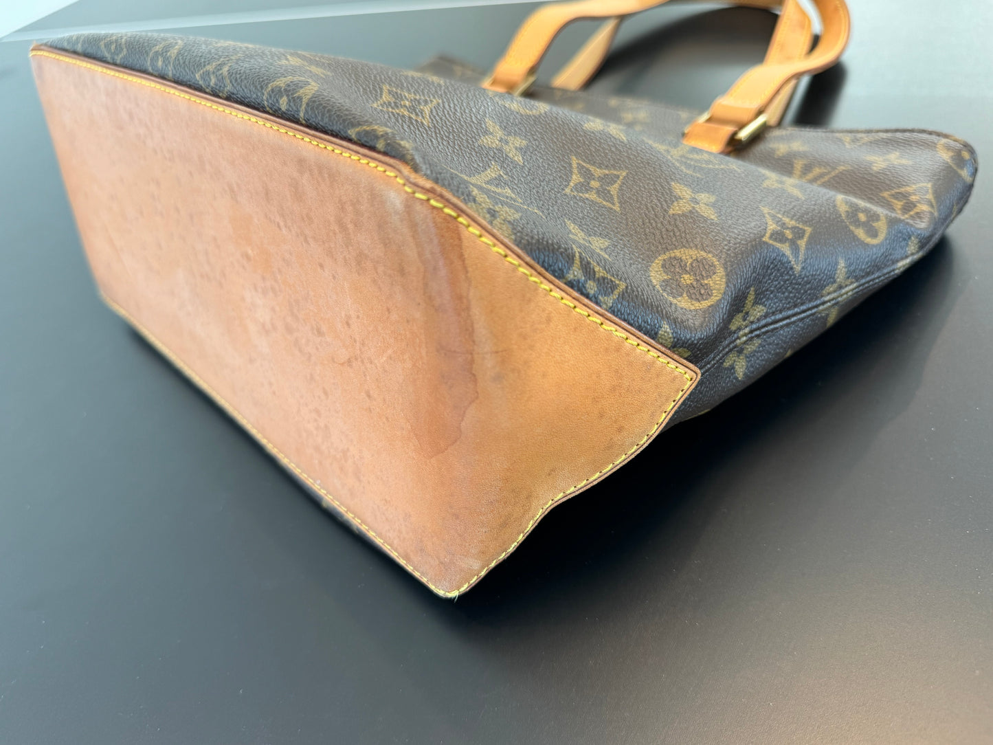 Louis Vuitton Cabas Piano Tote Brown Monogram Canvas
