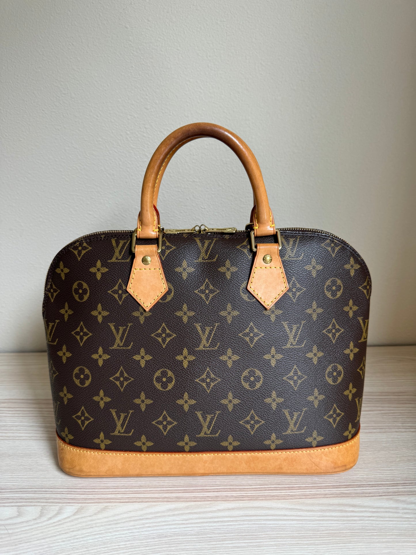 Louis Vuitton Alma PM Handbag Monogram Canvas