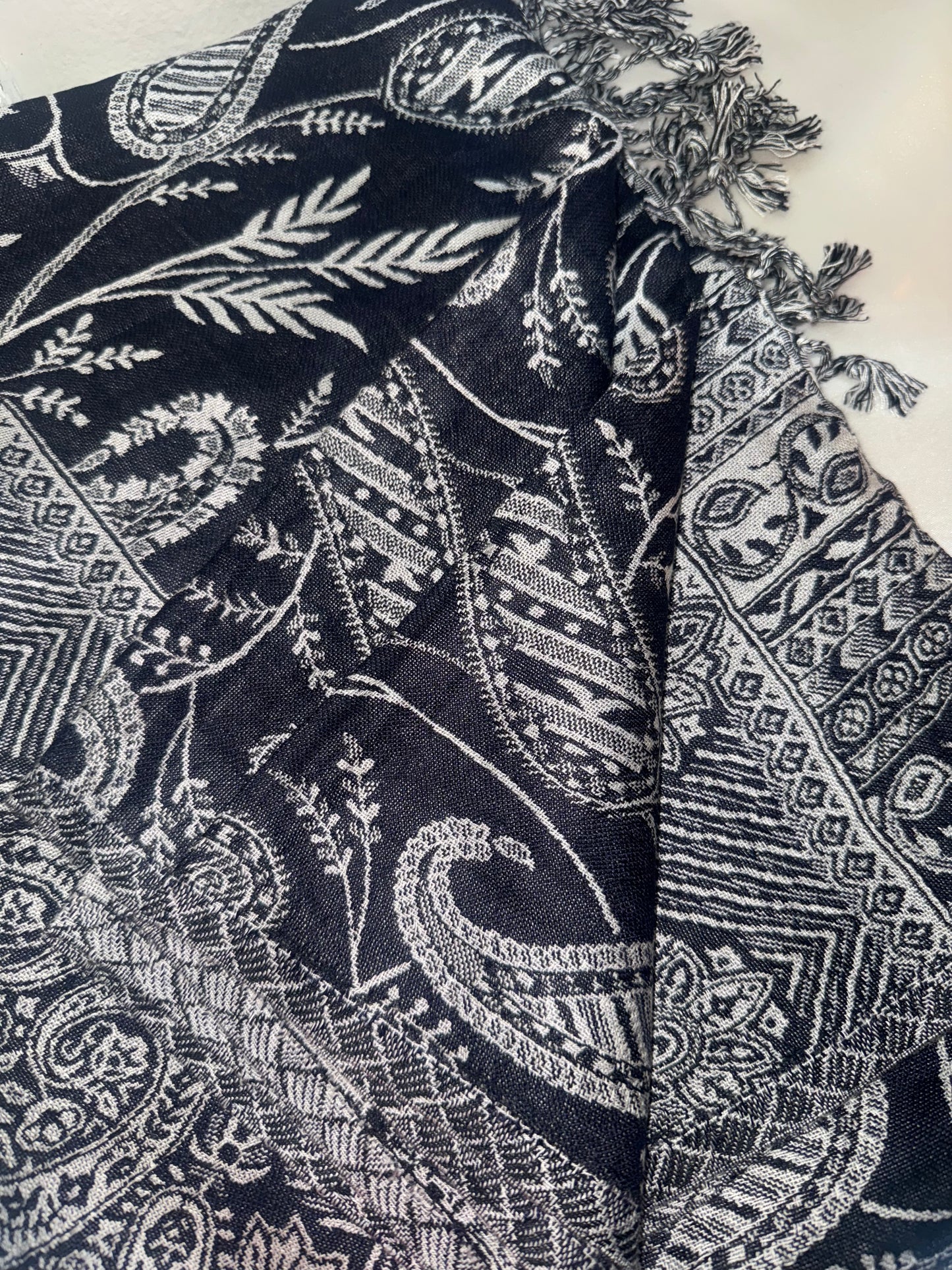 Reversible Pashmina Shawl - Variety Colors (Click to Explore)