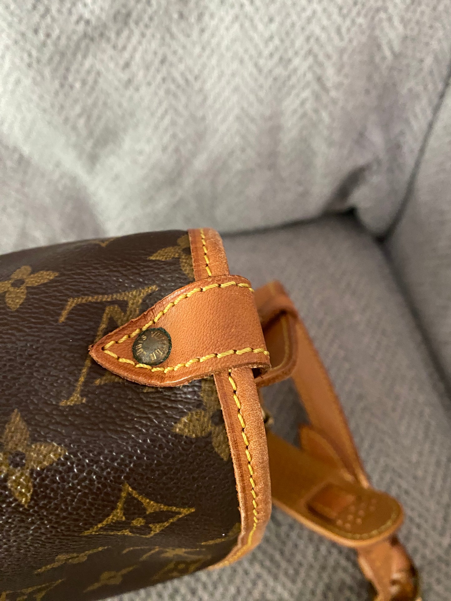 Louis Vuitton Saumur Shoulder Bag 30 Brown Monogram Canvas