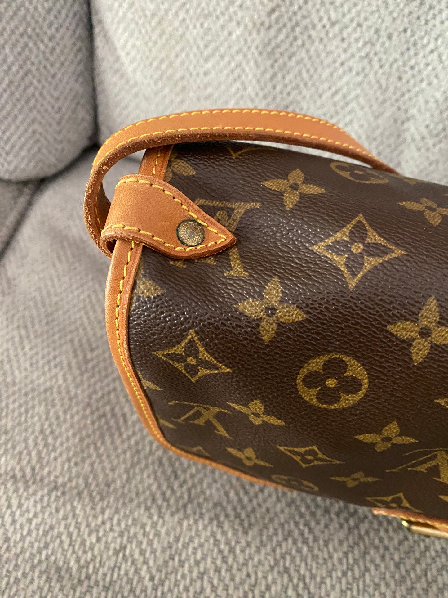 Louis Vuitton Saumur Shoulder Bag 30 Brown Monogram Canvas