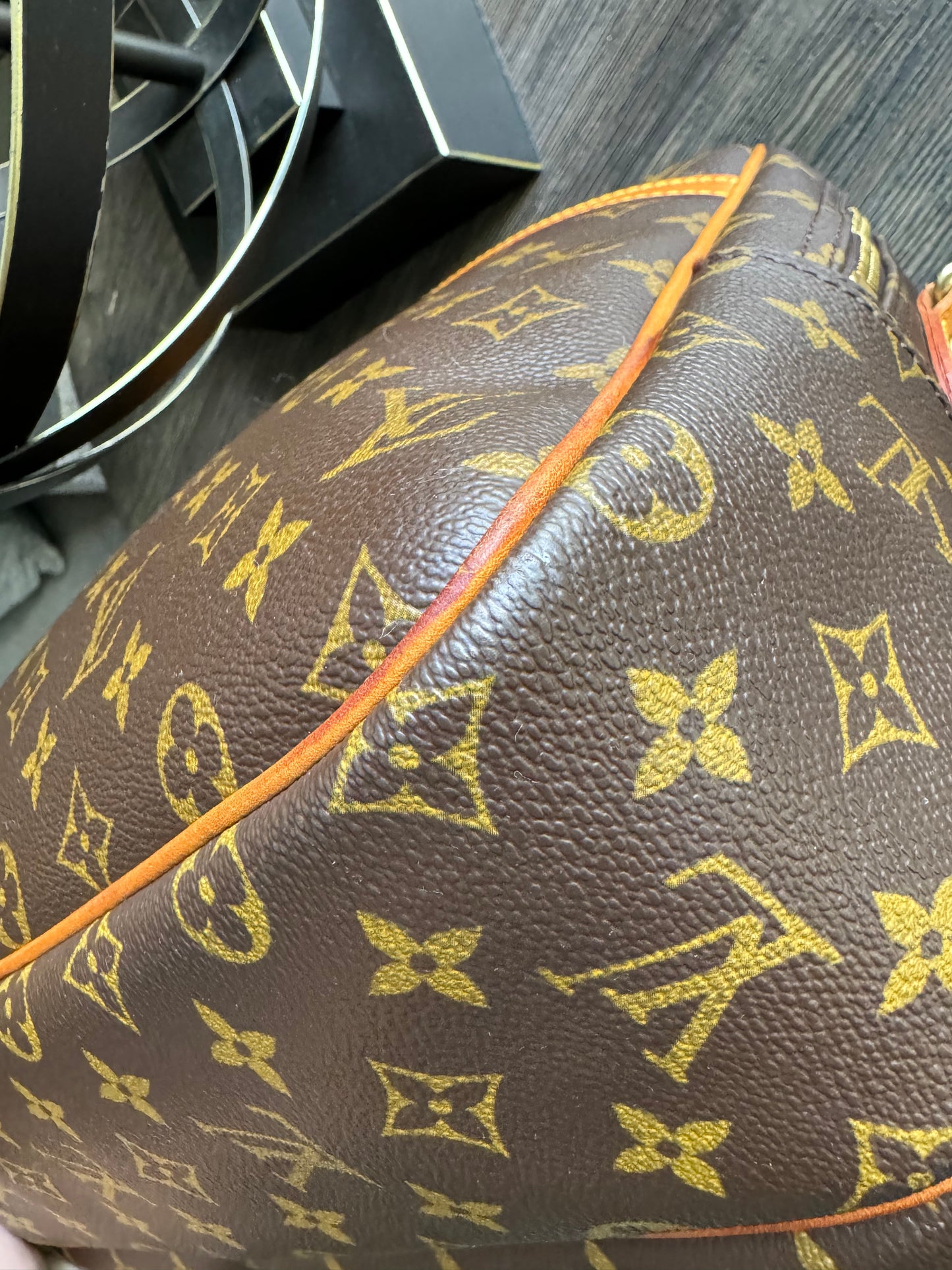 Louis Vuitton Reporter GM Monogram Canvas Crossbody Messenger Travel Bag