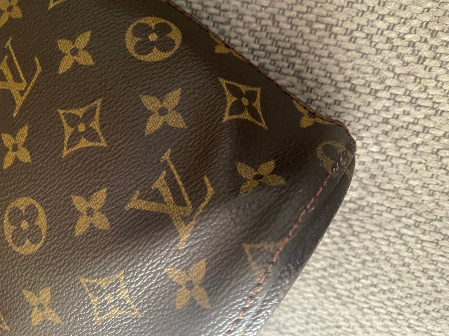 Louis Vuitton Vavin Shoulder Bag GM Brown Canvas