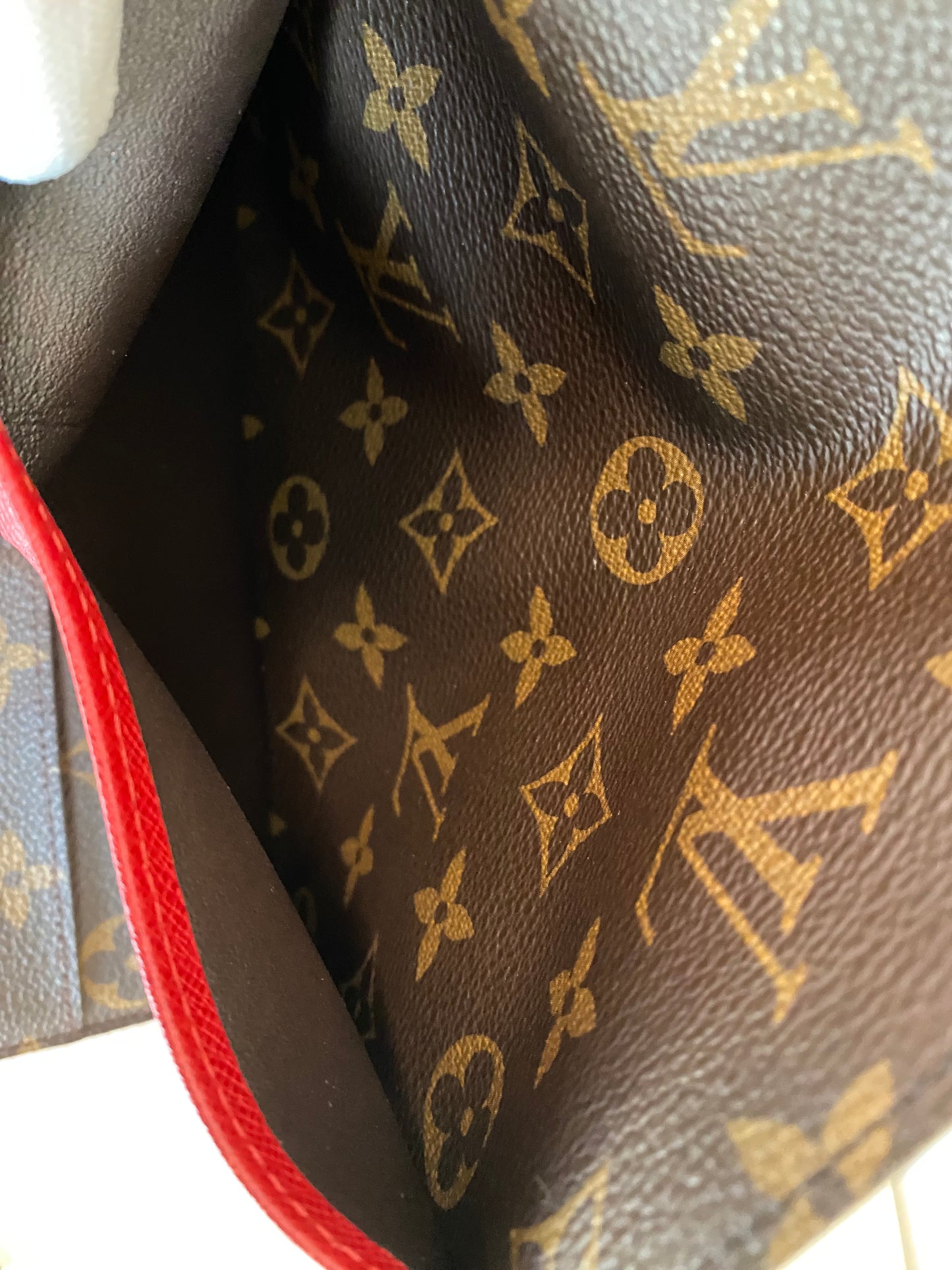Louis Vuitton Josephine Wallet with Pouch Brown Monogram