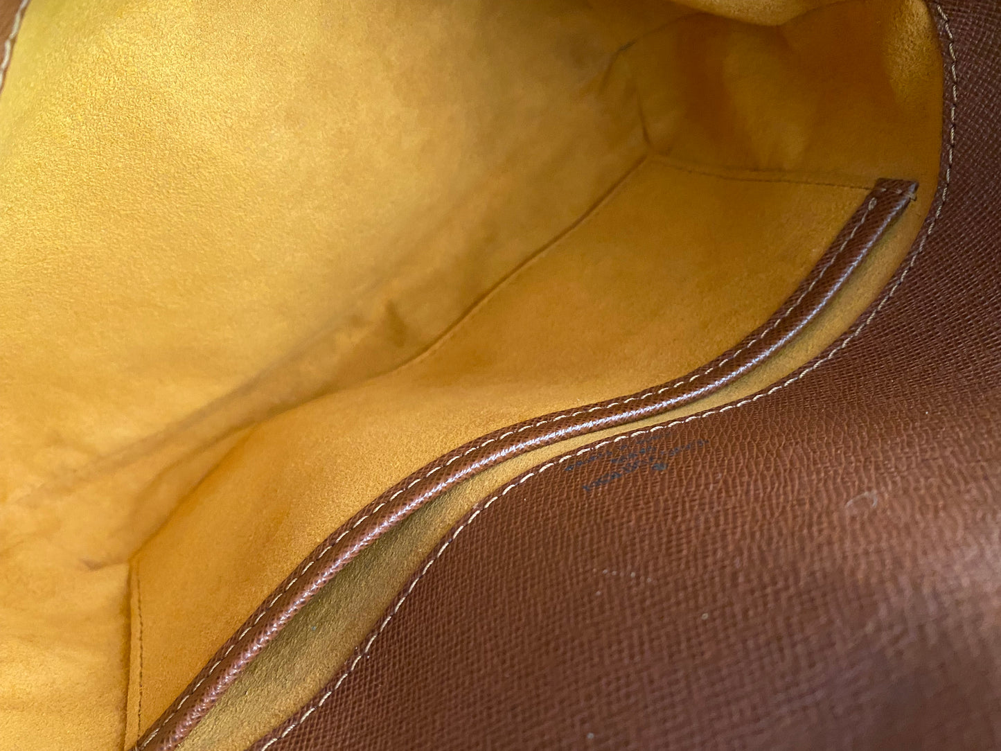 Louis Vuitton Musette Tango Short Shoulder Bag Adjustable Strap Brown Monogram