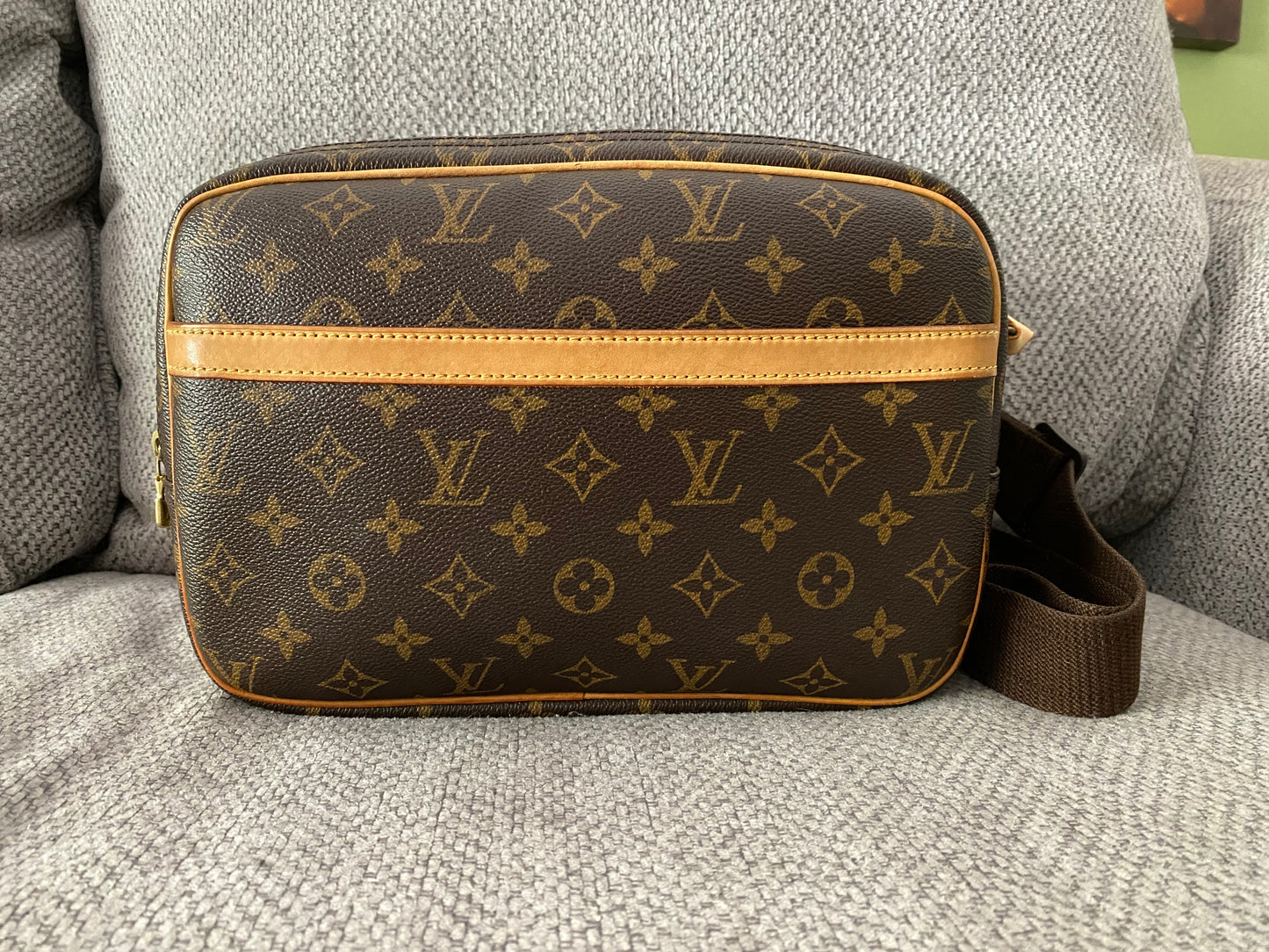 Louis Vuitton LV Crossbody bag Reporter PM Brown Monogram