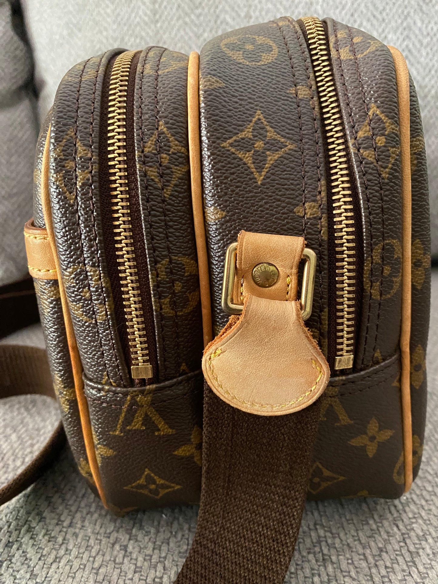 Louis Vuitton LV Crossbody bag Reporter PM Brown Monogram