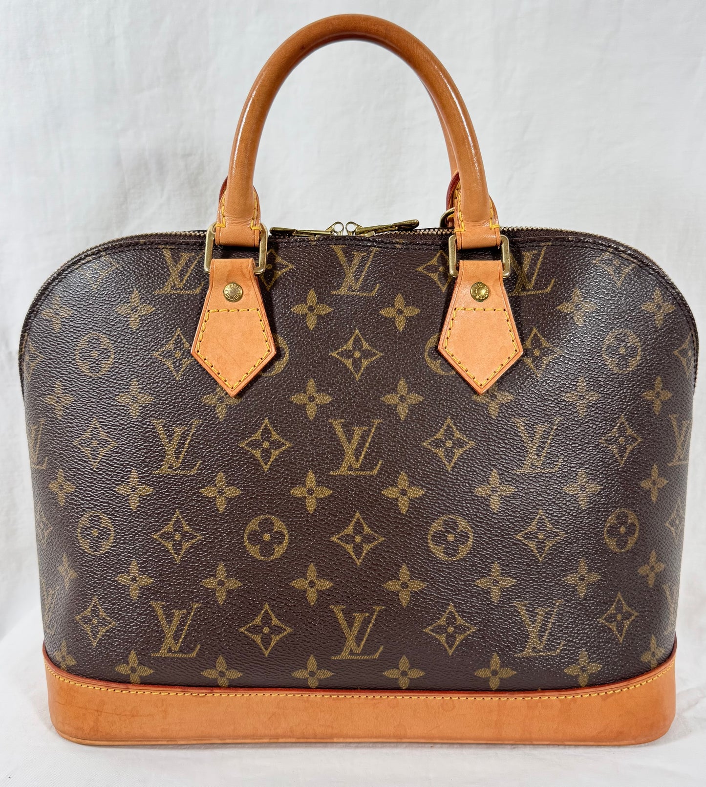 Louis Vuitton Alma Bag Brown Monogram Canvas