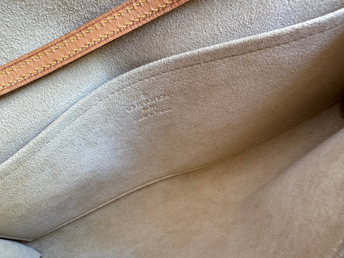 Louis Vuitton Pochette Twin GM Crossbody Bag Brown Monogram Canvas