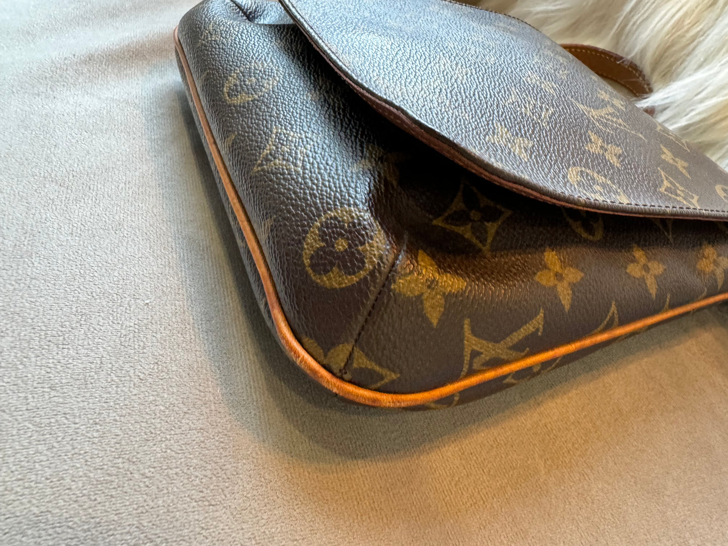 Louis Vuitton Musette Salsa PM Long Crossbody Brown Monogram Canvas