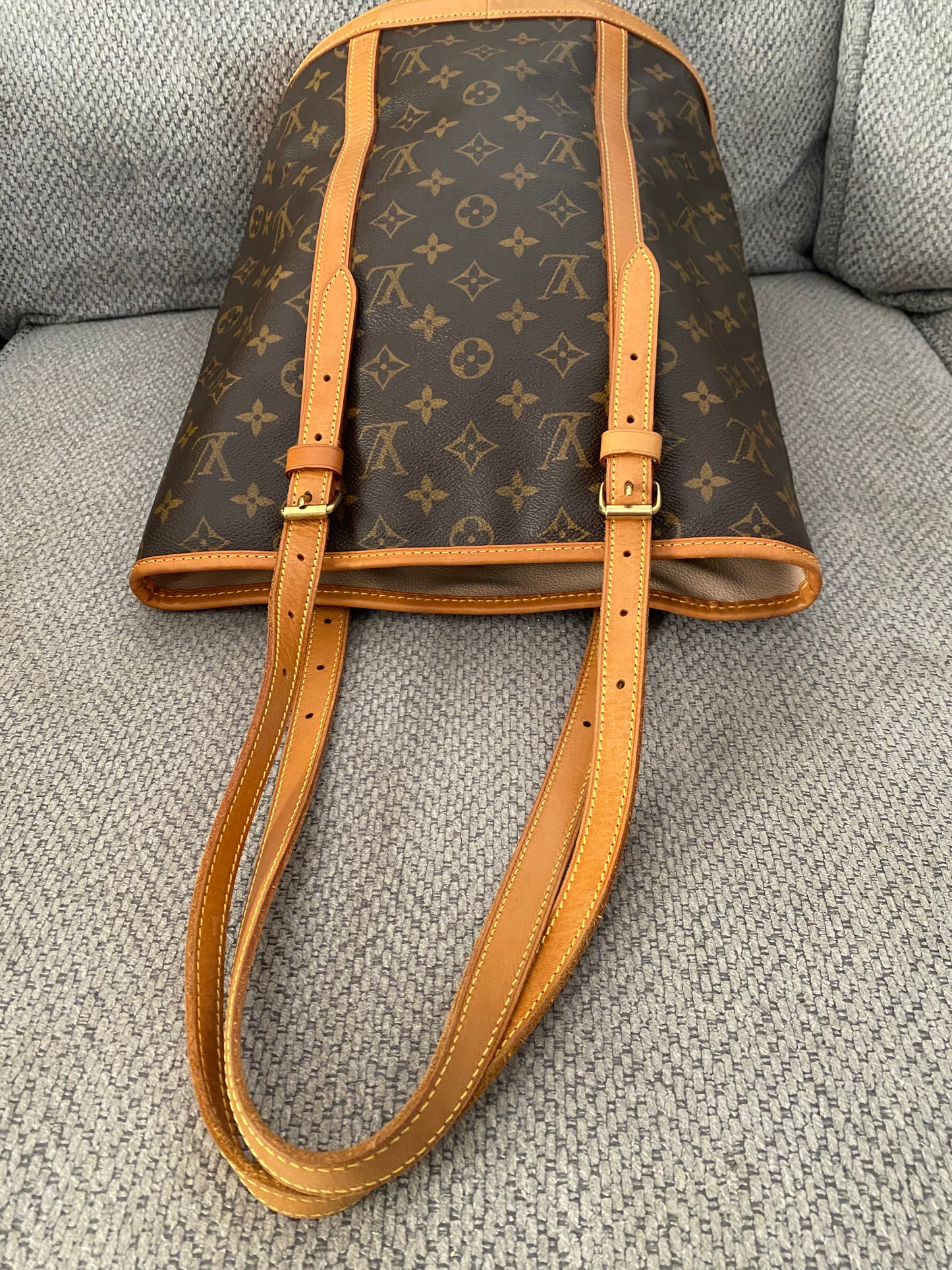 Louis Vuitton LV Tote Bucket bag GM Brown Monogram