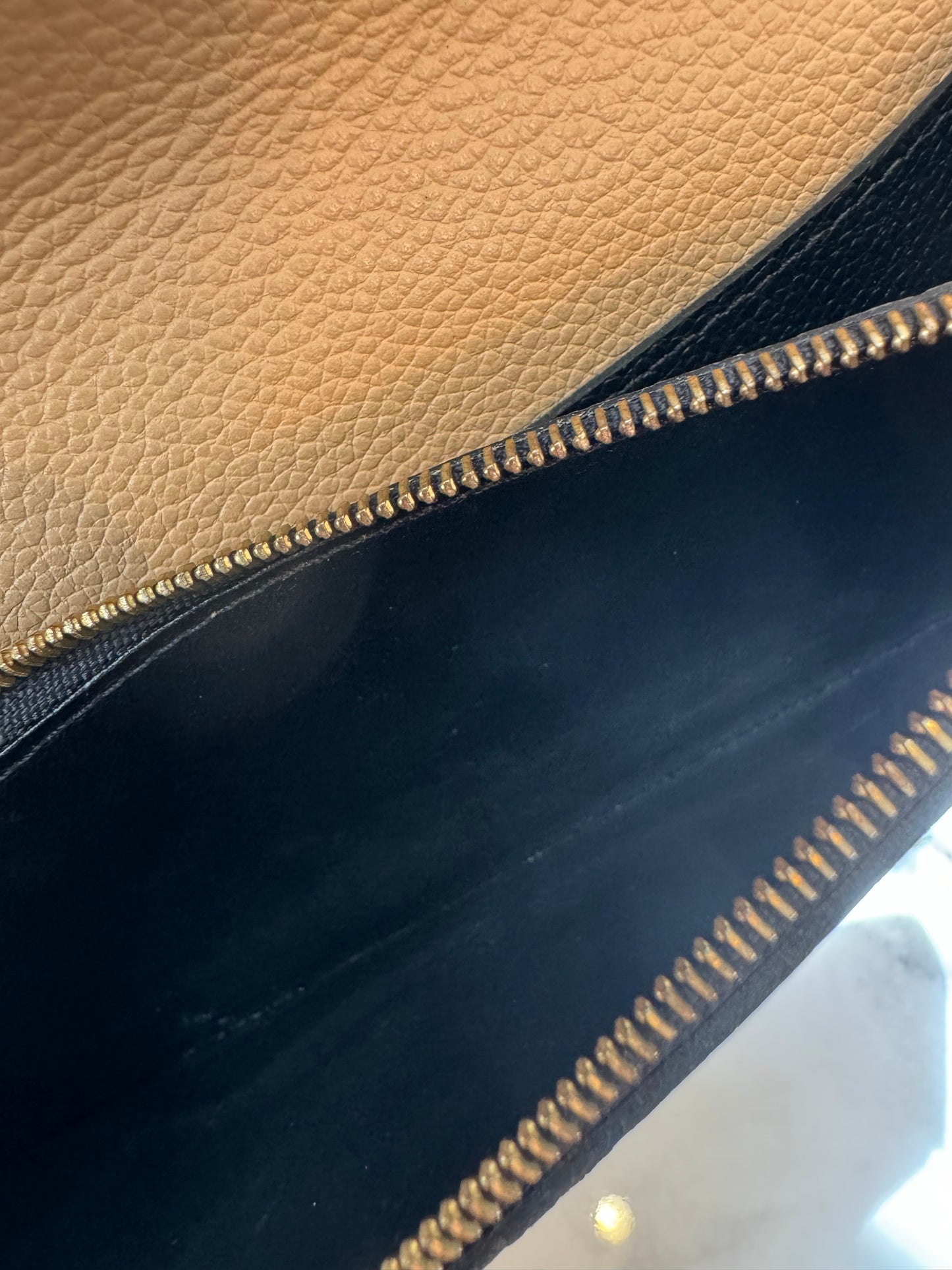 Louis Vuitton Emilie Empreinte Long Wallet Portefeuille