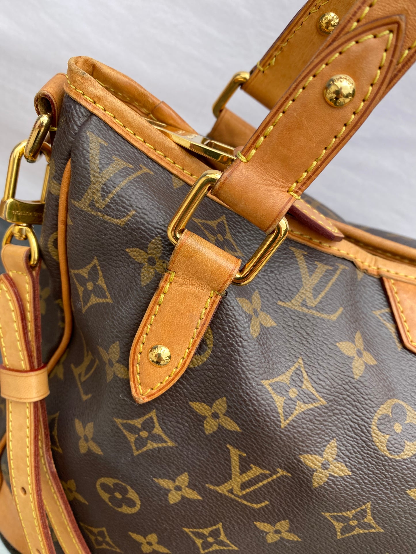 Louis Vuitton Estrela Shoulder Bag MM Brown Monogram Canvas