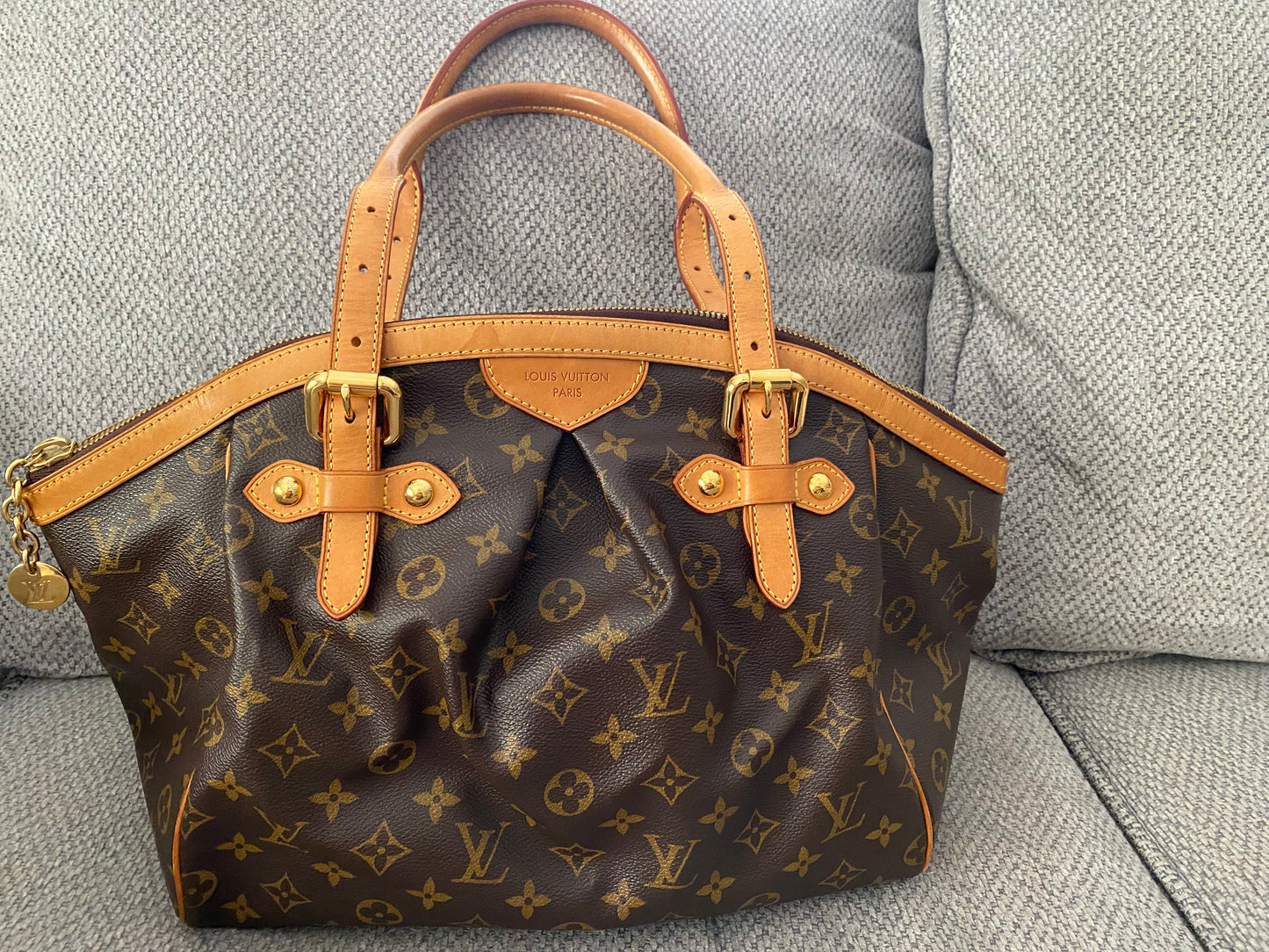 Louis Vuitton Tivoli GM Monogram Canvas Top Handle Shoulder Bag