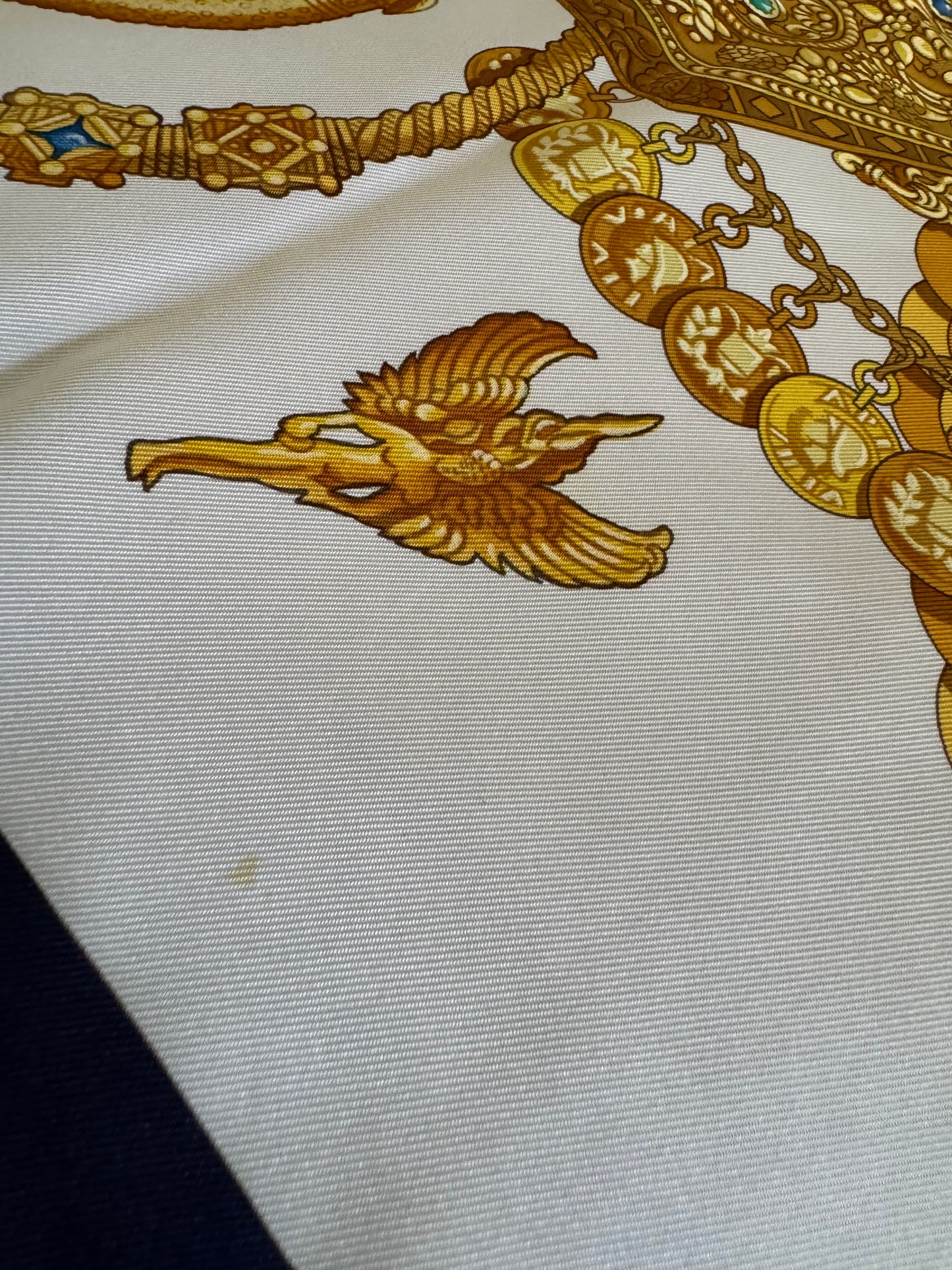 HERMÈS Kosmima Carre 90 Scarf by Julia Abadie 100% Silk