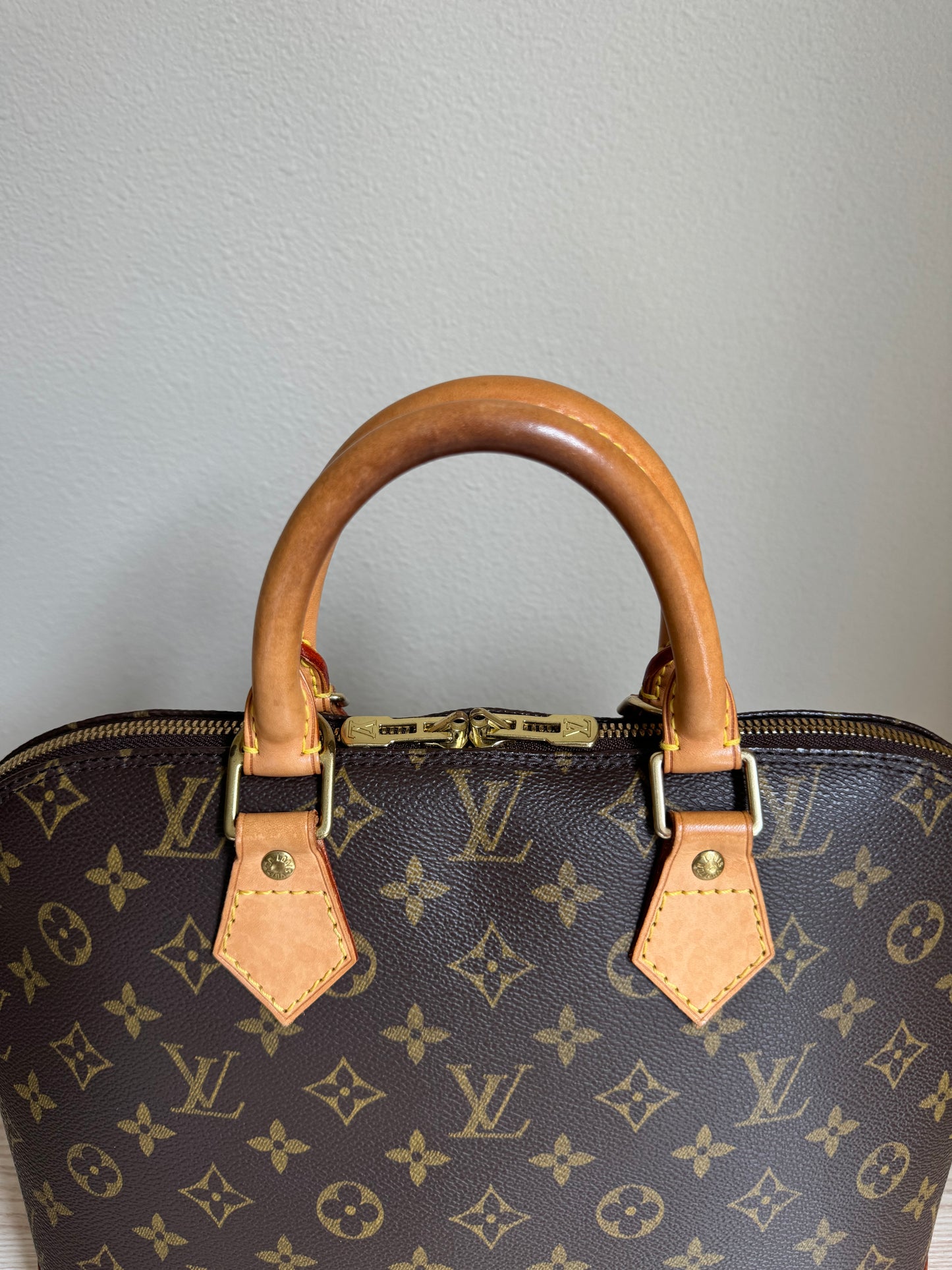 Louis Vuitton Alma PM Handbag Monogram Canvas
