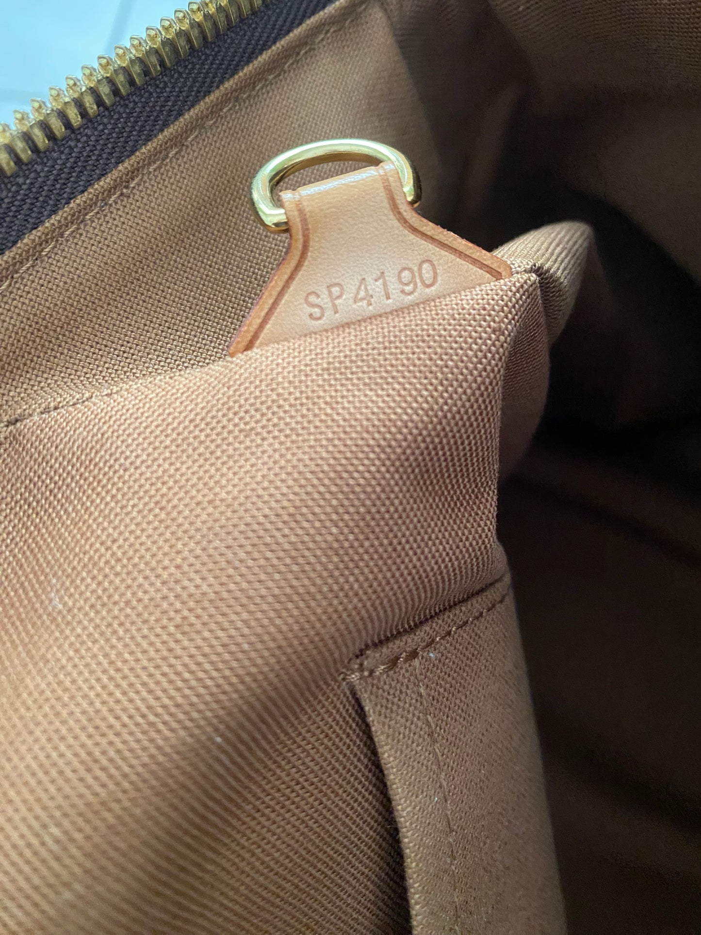 Louis Vuitton Tivoli GM Monogram Canvas Top Handle Shoulder Bag