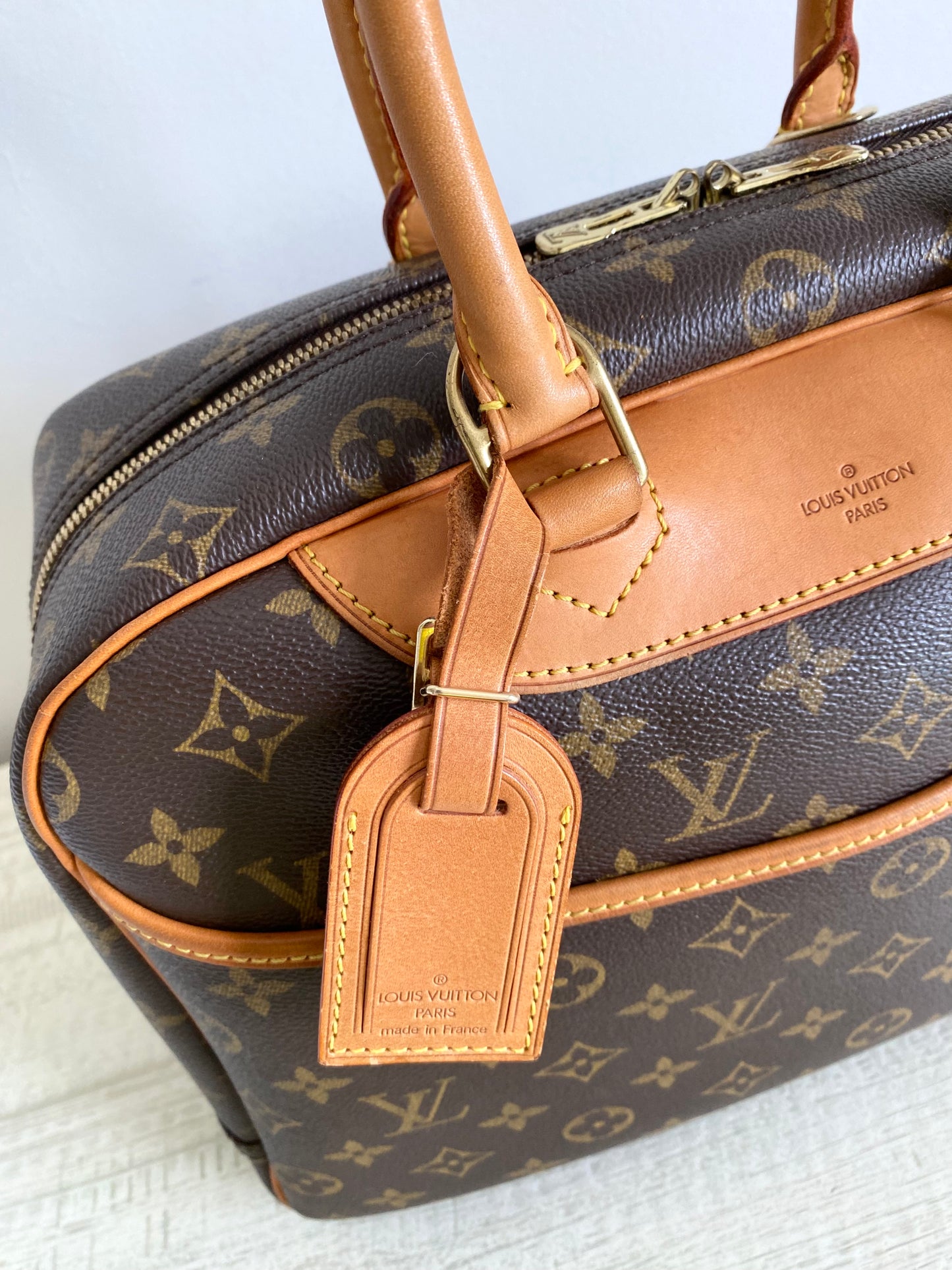 Louis Vuitton Deauville Monogram Satchel