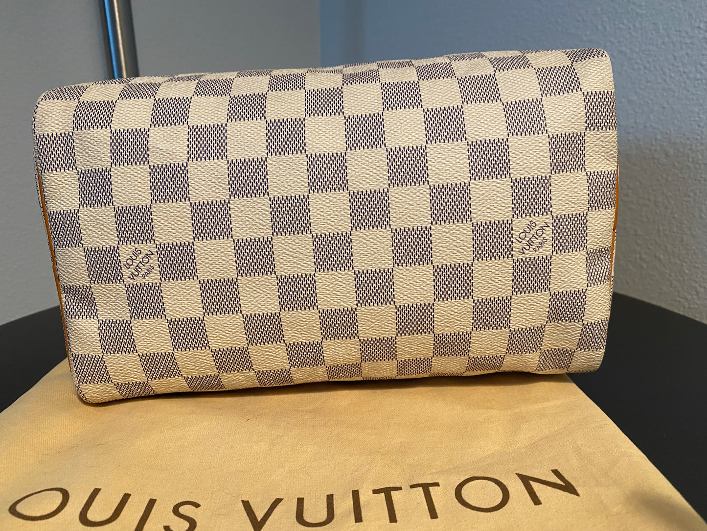 Louis Vuitton Speedy 25 Azur Duffle Mini Handbag