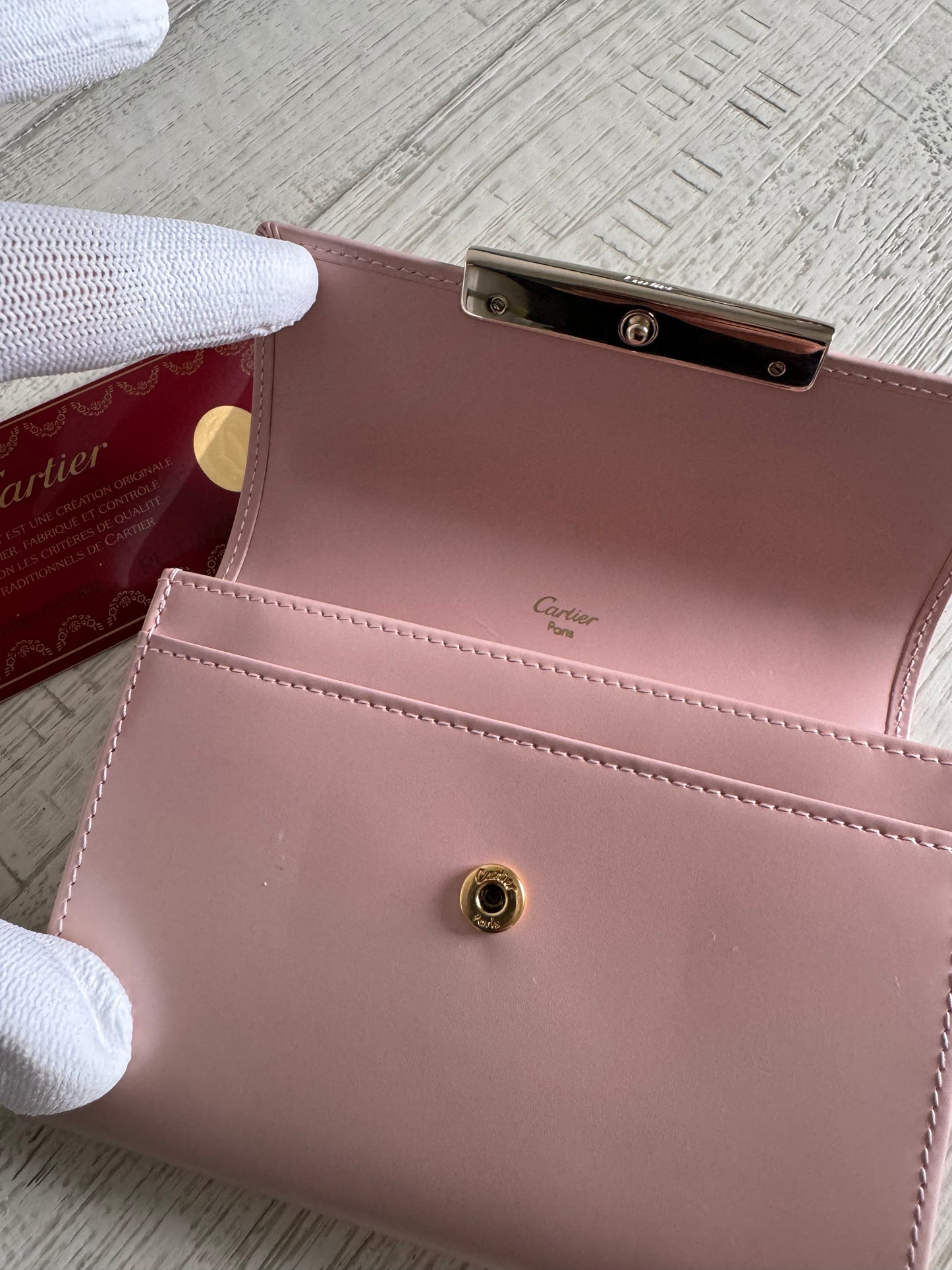 Cartier Pink Love Wallet