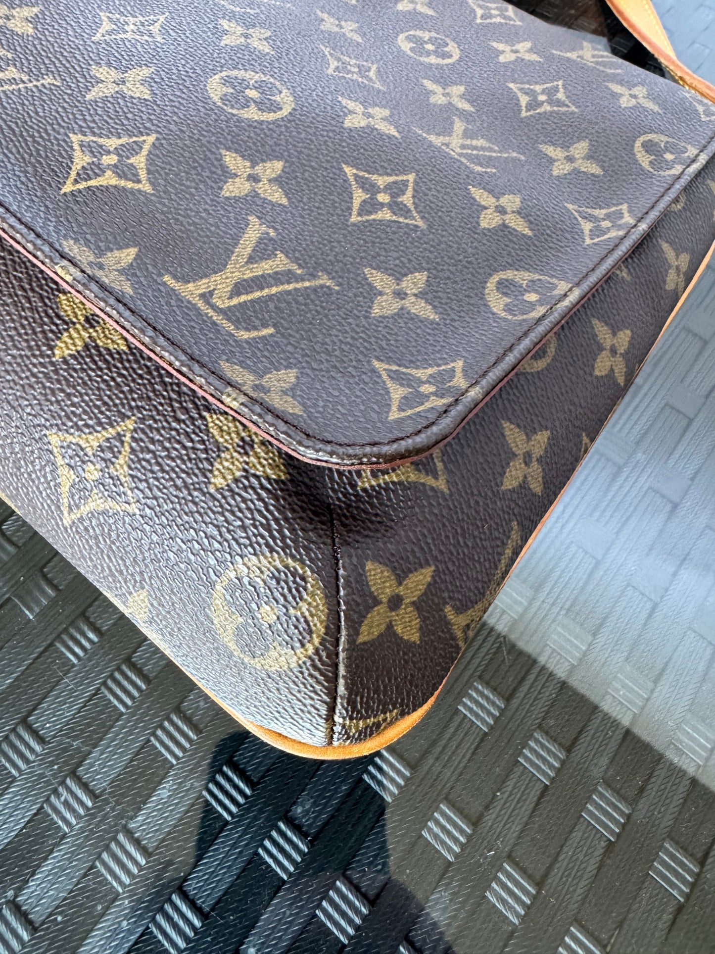 Louis Vuitton Musette Salsa Long Strap Crossbody Brown Monogram Canvas