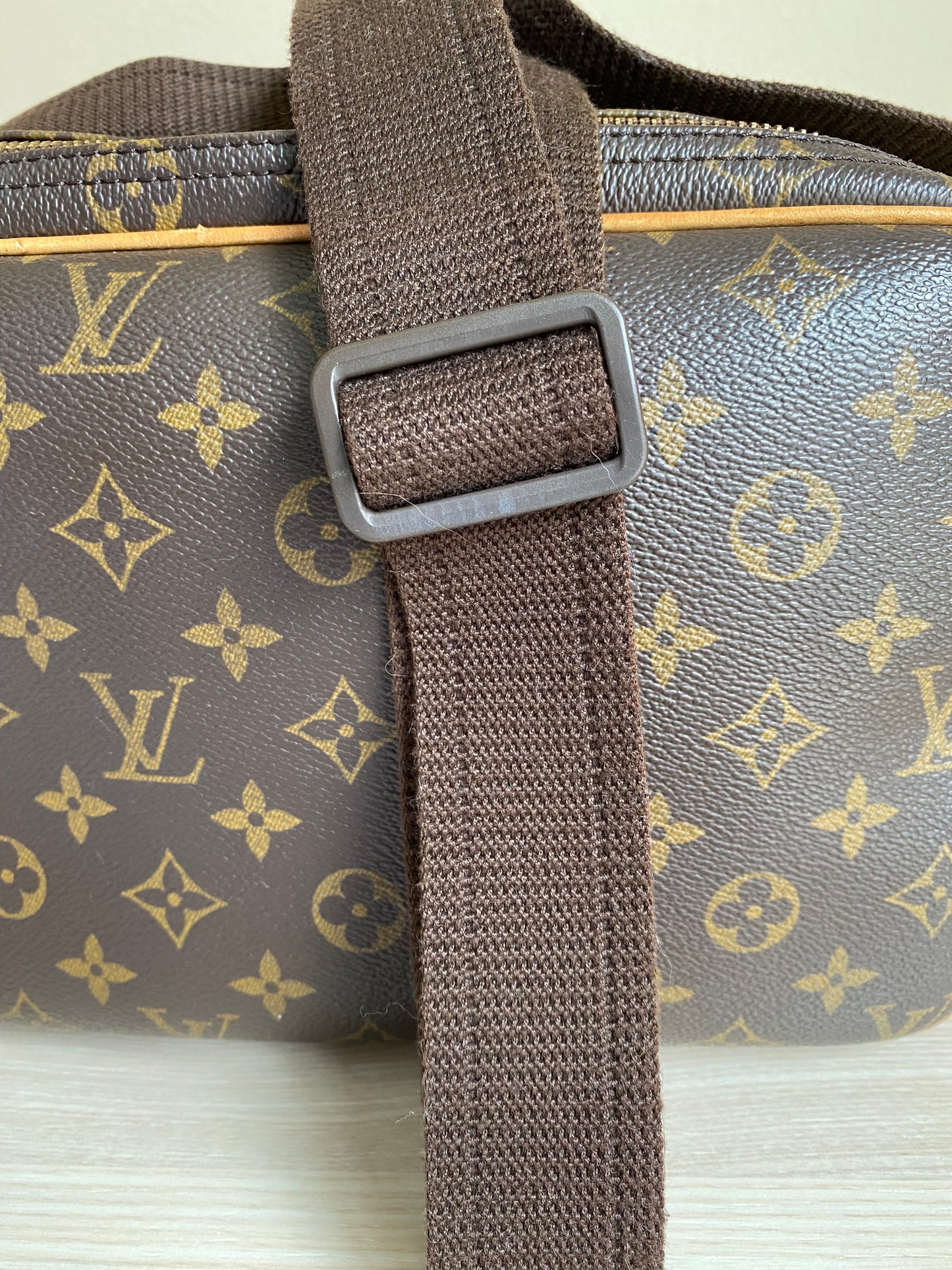 Louis Vuitton LV Reporter PM Crossbody Messenger Bag Brown Monogram