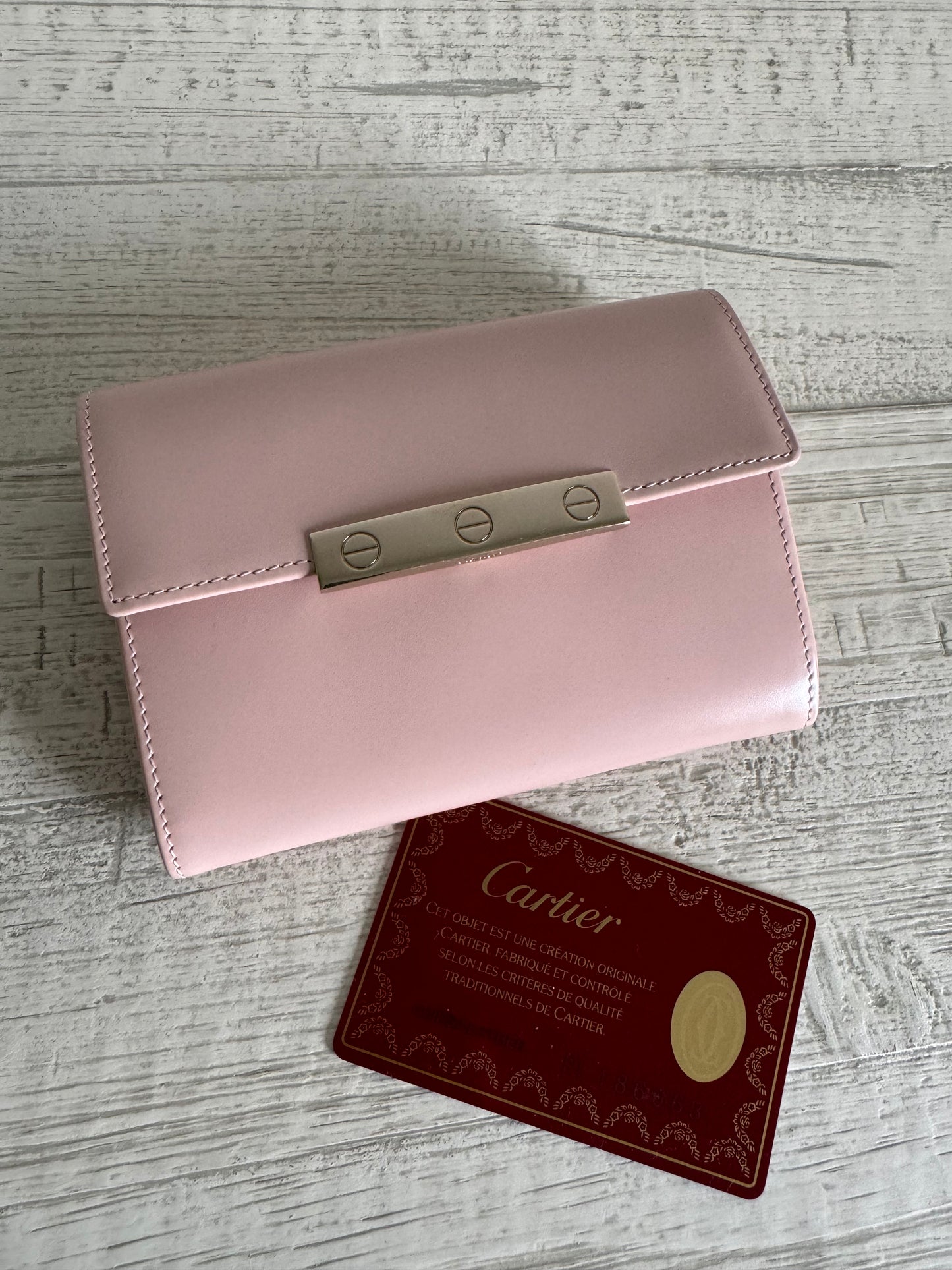 Cartier Pink Love Wallet