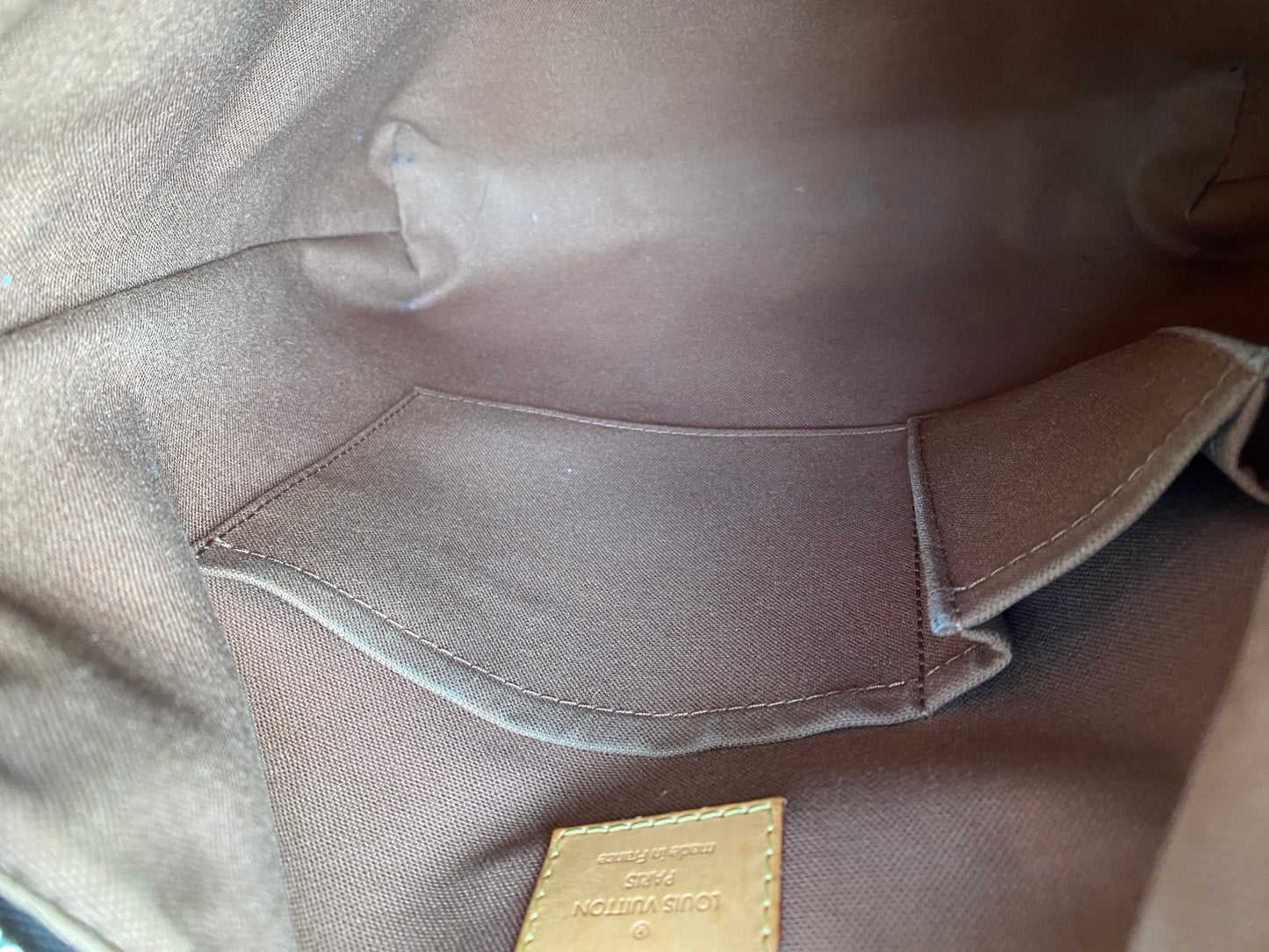 Louis Vuitton Odeon Shoulder Bag PM Brown Canvas