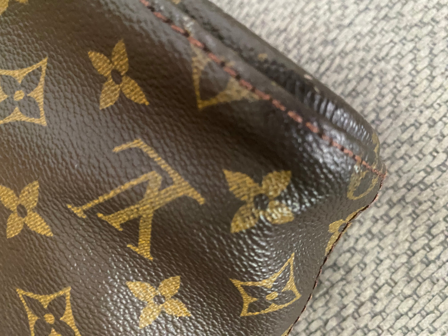 Louis Vuitton Vavin Shoulder Bag GM Brown Canvas