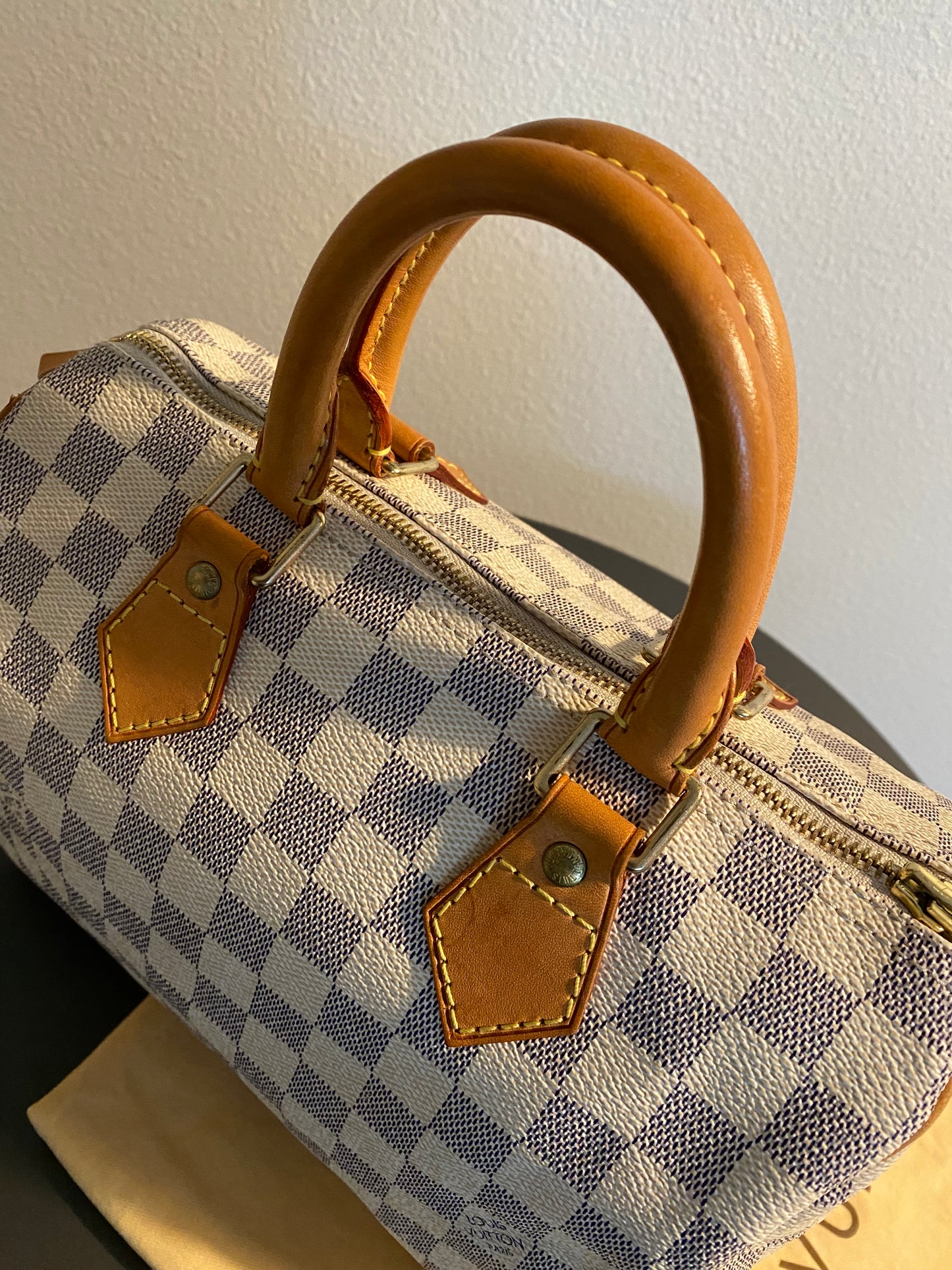 Louis Vuitton Speedy 25 Azur Duffle Mini Handbag