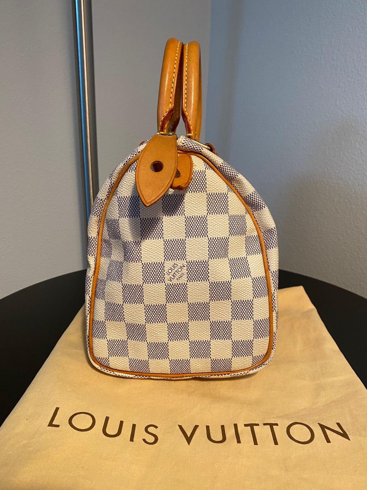 Louis Vuitton Speedy 25 Azur Duffle Mini Handbag