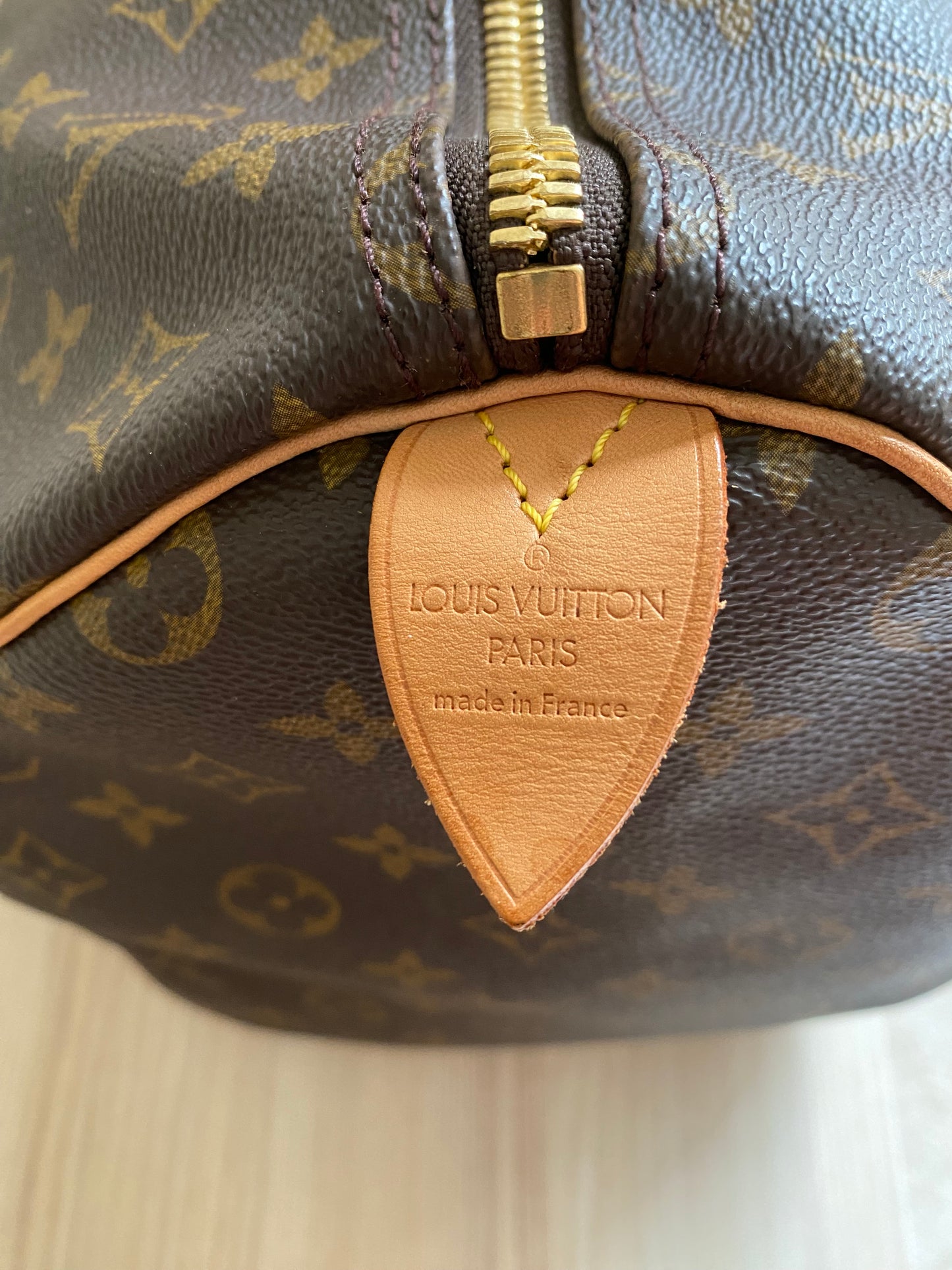 LOUIS VUITTON LV Keepall 50 Brown Monogram Duffle Travel Bag