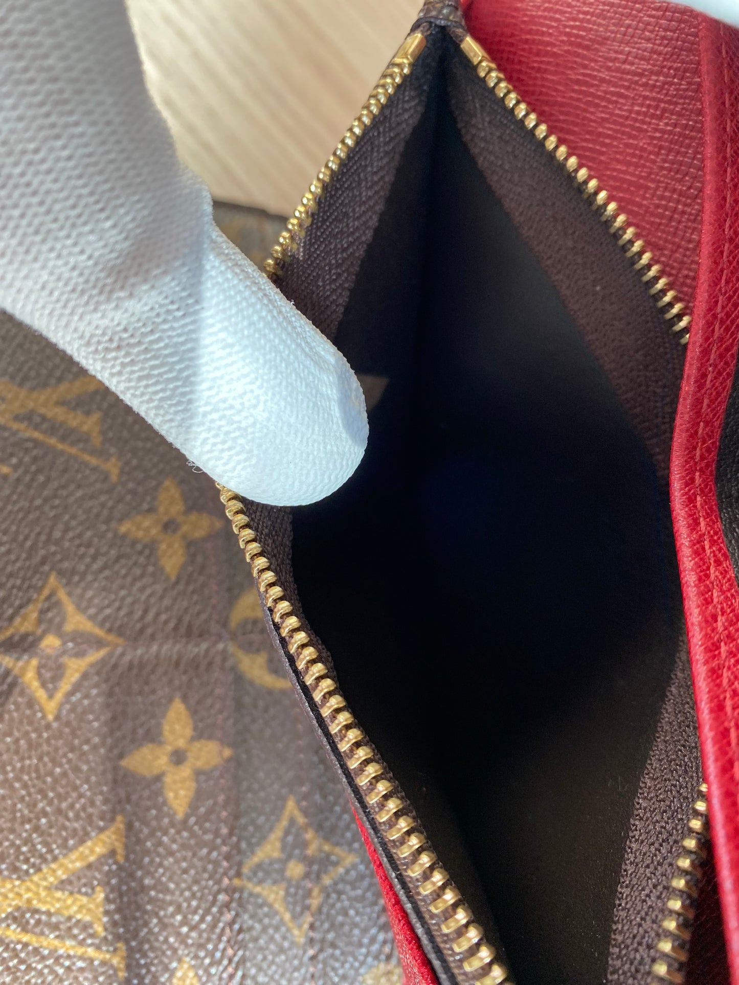 Louis Vuitton Josephine Wallet with Pouch Brown Monogram