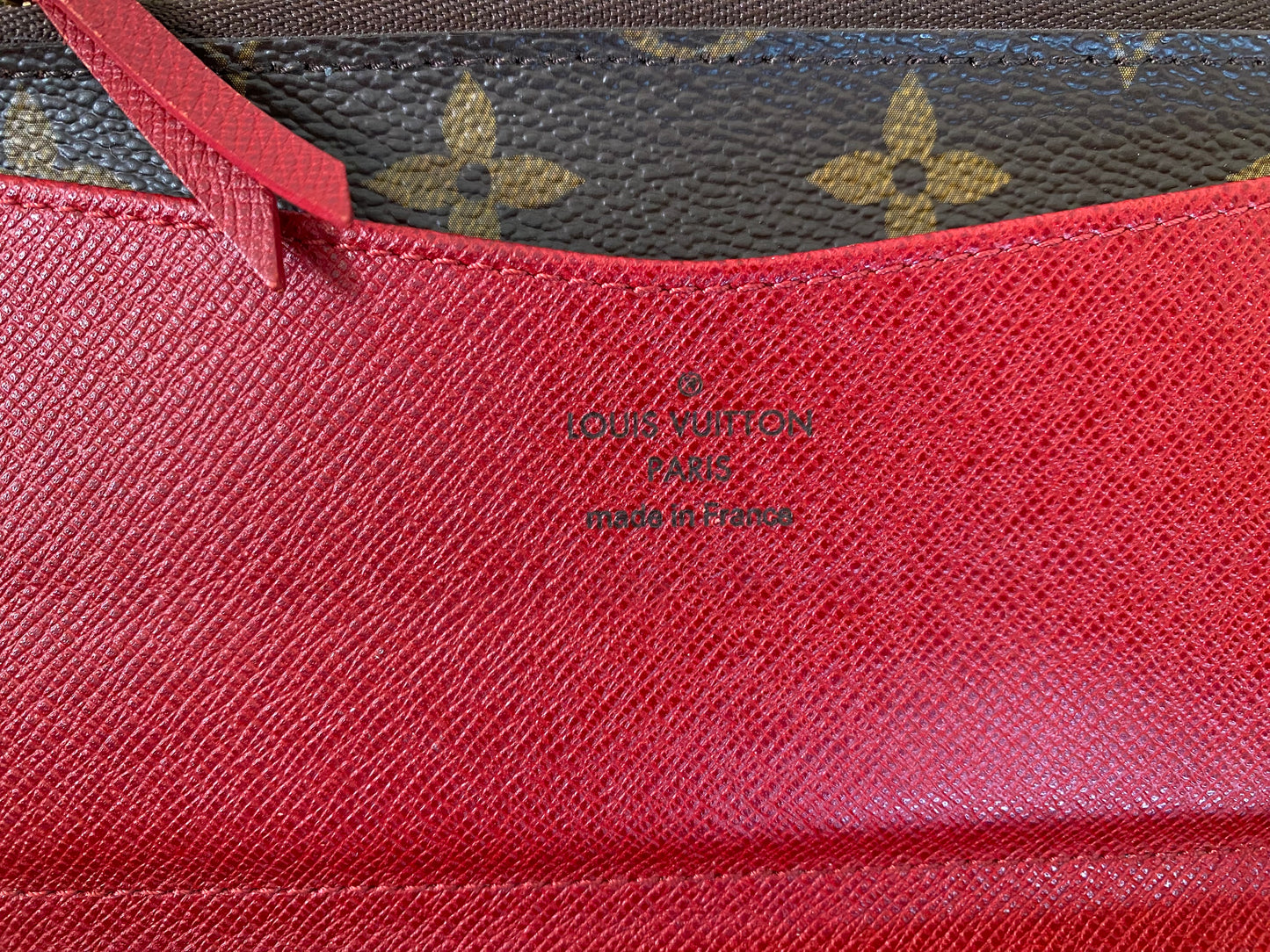 Louis Vuitton Josephine Wallet with Pouch Brown Monogram