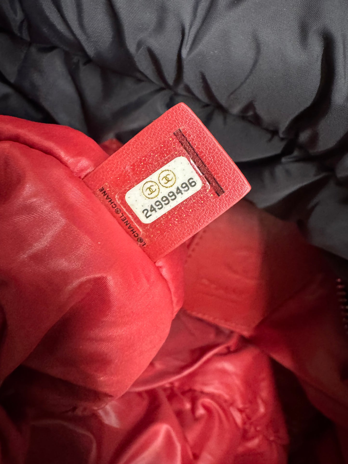 Chanel Coco Cocoon Zipped Tote Quilted Nylon Large