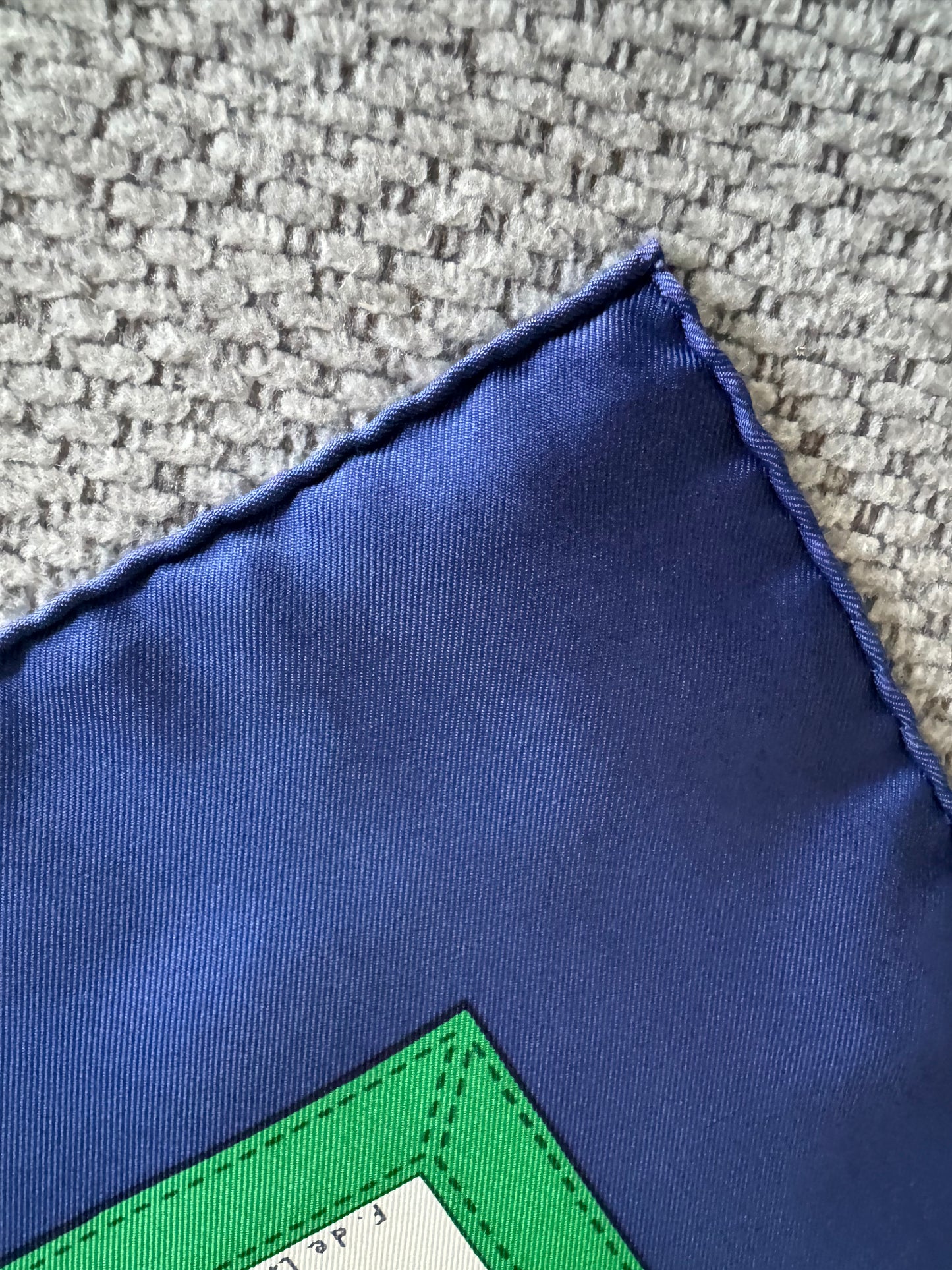 HERMES Costumes Civils Actuels Carre 90 Scarf by De La Perrier