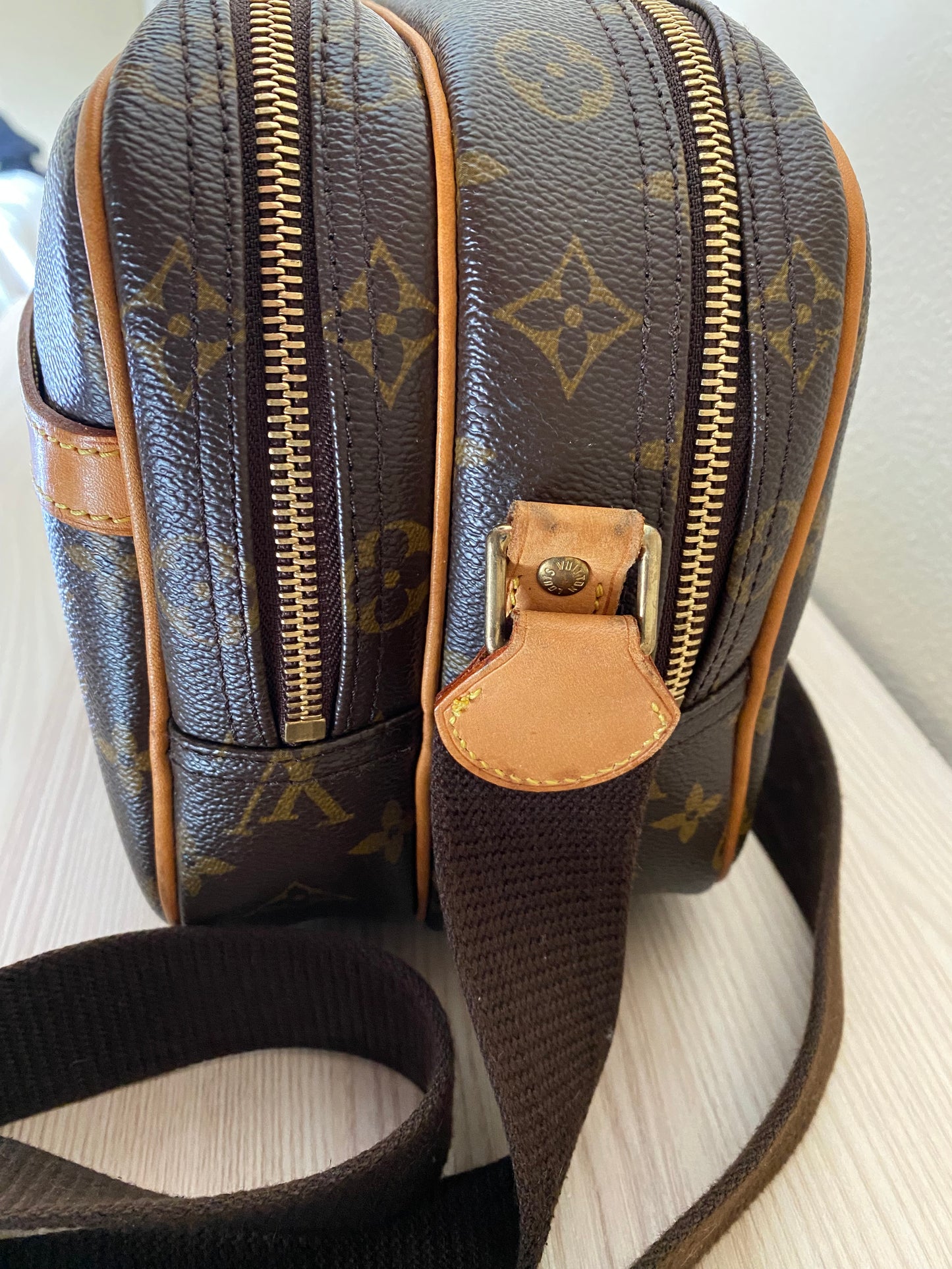 Louis Vuitton LV Crossbody bag Reporter PM Brown Monogram
