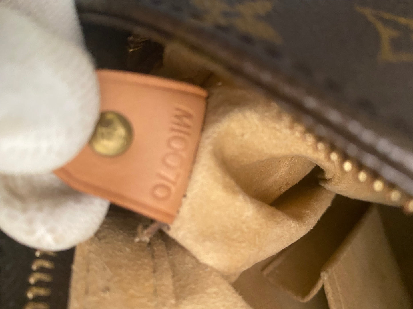 Louis Vuitton Looping Shoulder Bag GM Brown Leather