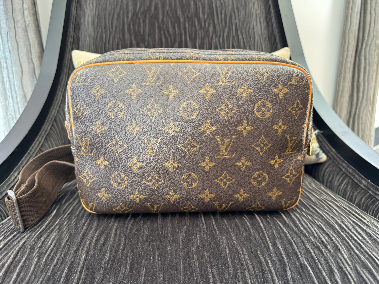 Louis Vuitton LV Crossbody bag Reporter PM Brown Monogram