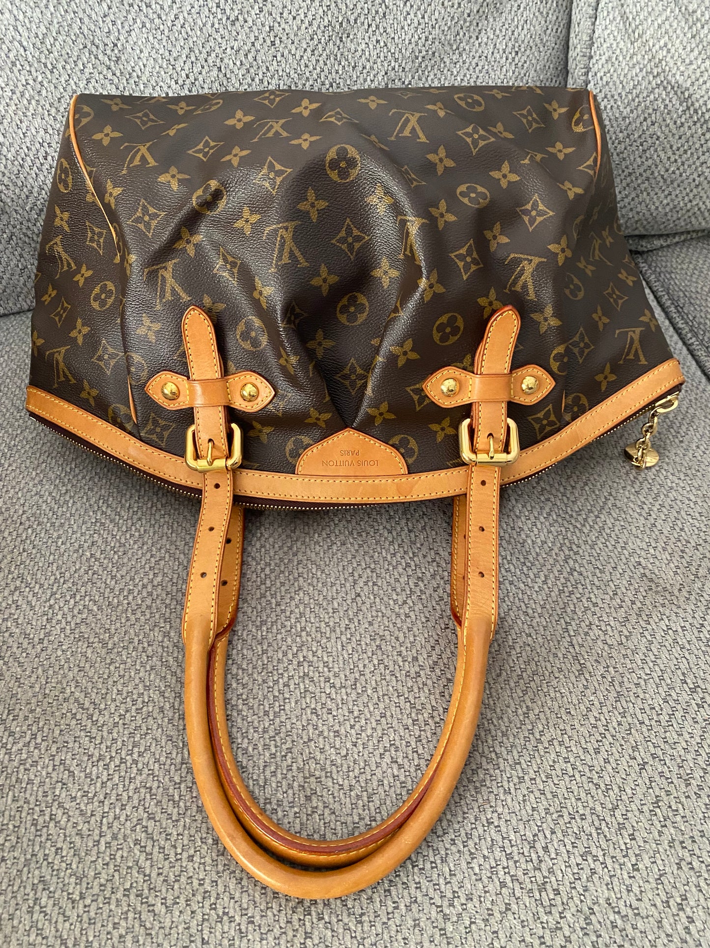 Louis Vuitton Tivoli GM Monogram Canvas Top Handle Shoulder Bag